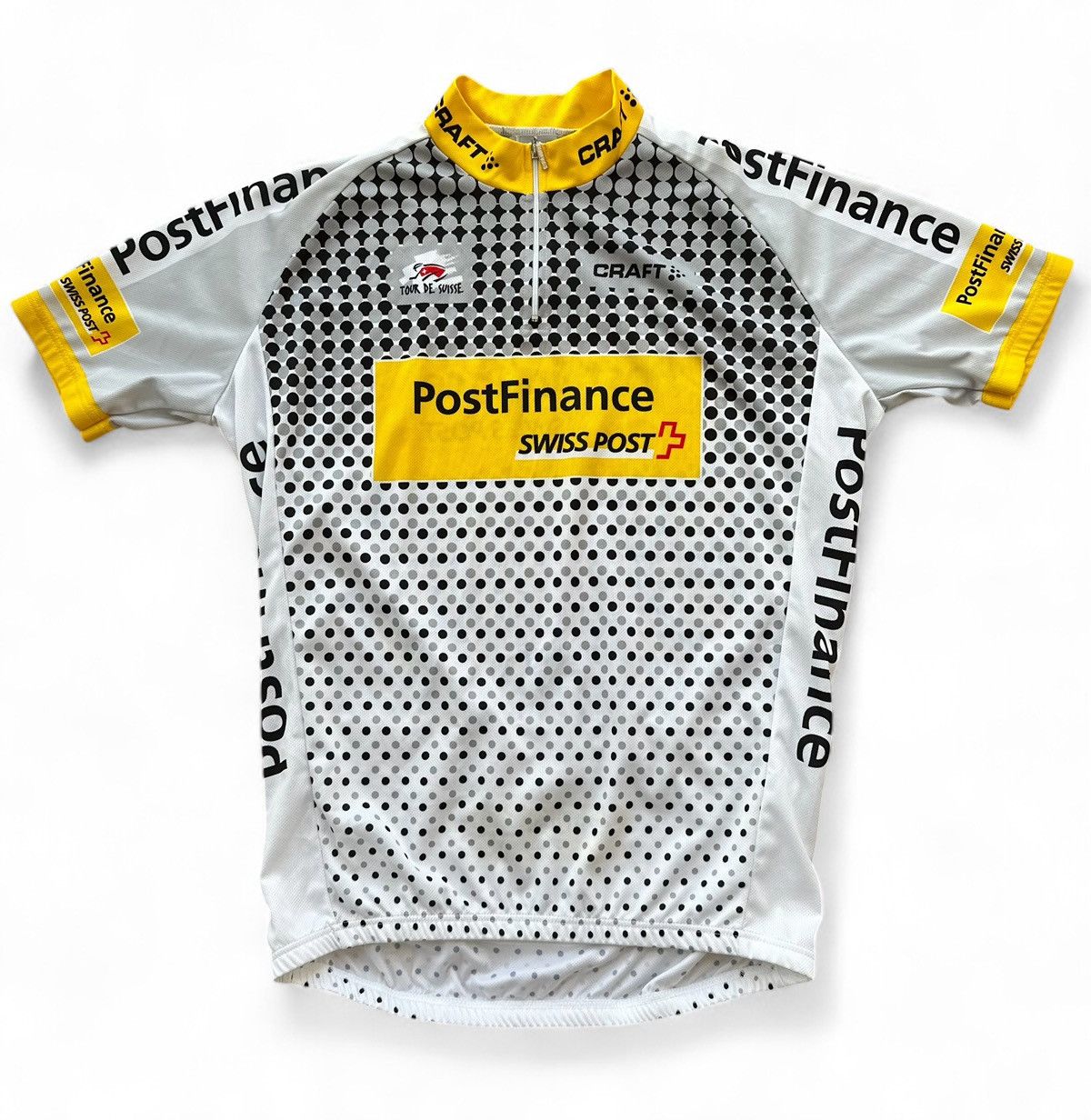 Vintage Swiss Post Pro Cycling Shirt Jersey Craft Men's Size 2XL Size US XXL / EU 58 / 5 - 1 Thumbnail