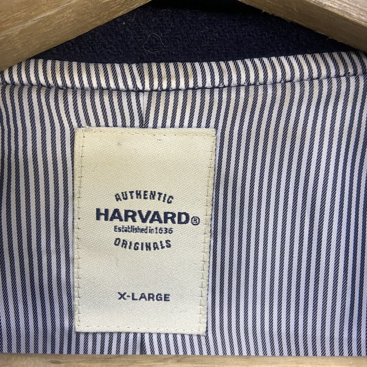 Vintage Vintagr Harvard Stylish Heavy Wool Duffle Coat Size US M / EU 48-50 / 2 - 11 Thumbnail