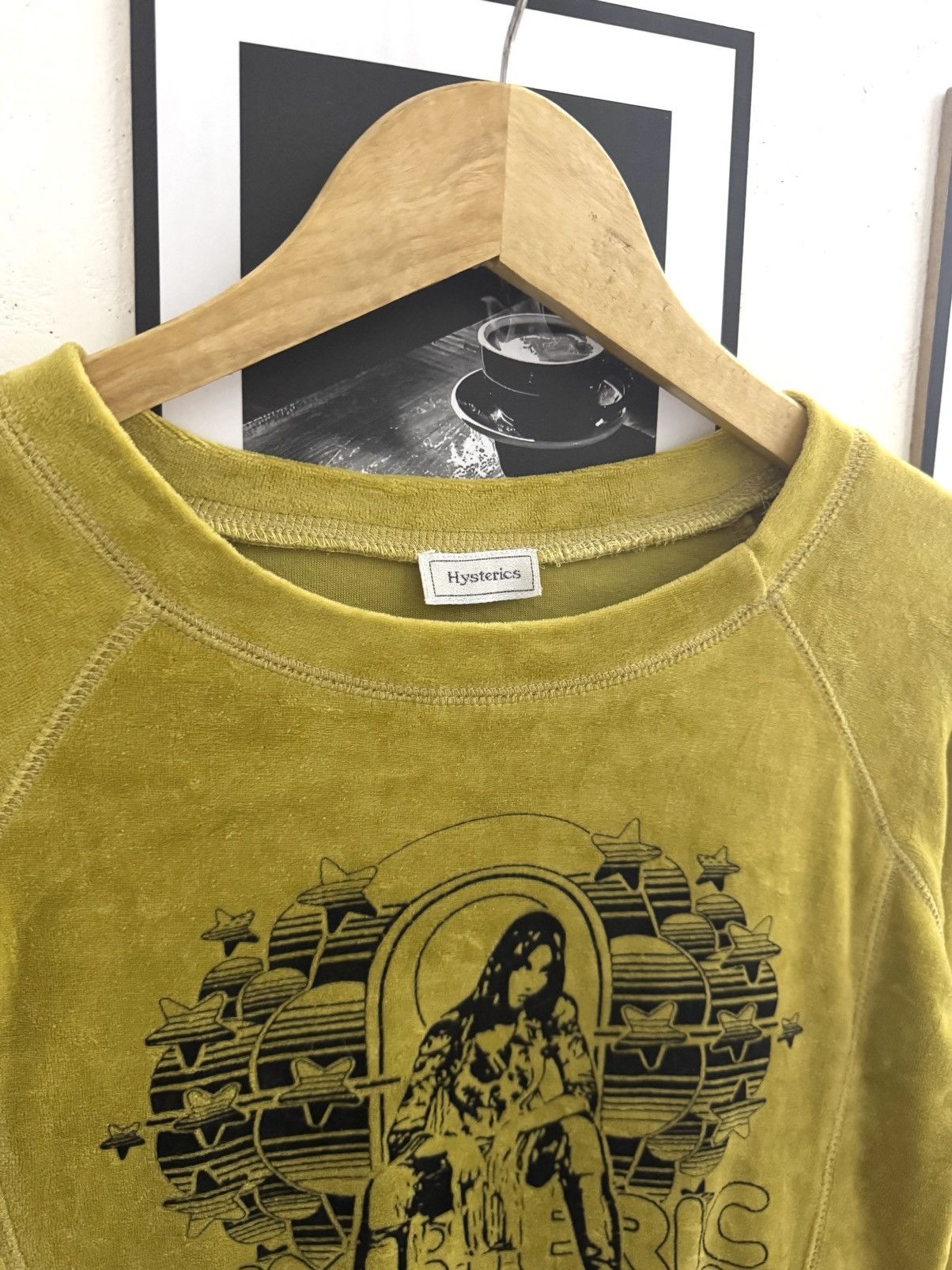 Hysteric Glamour Vintage 90s Hysteric Glamour Velvet Sweatshirt Size US S / EU 44-46 / 1 - 4 Thumbnail