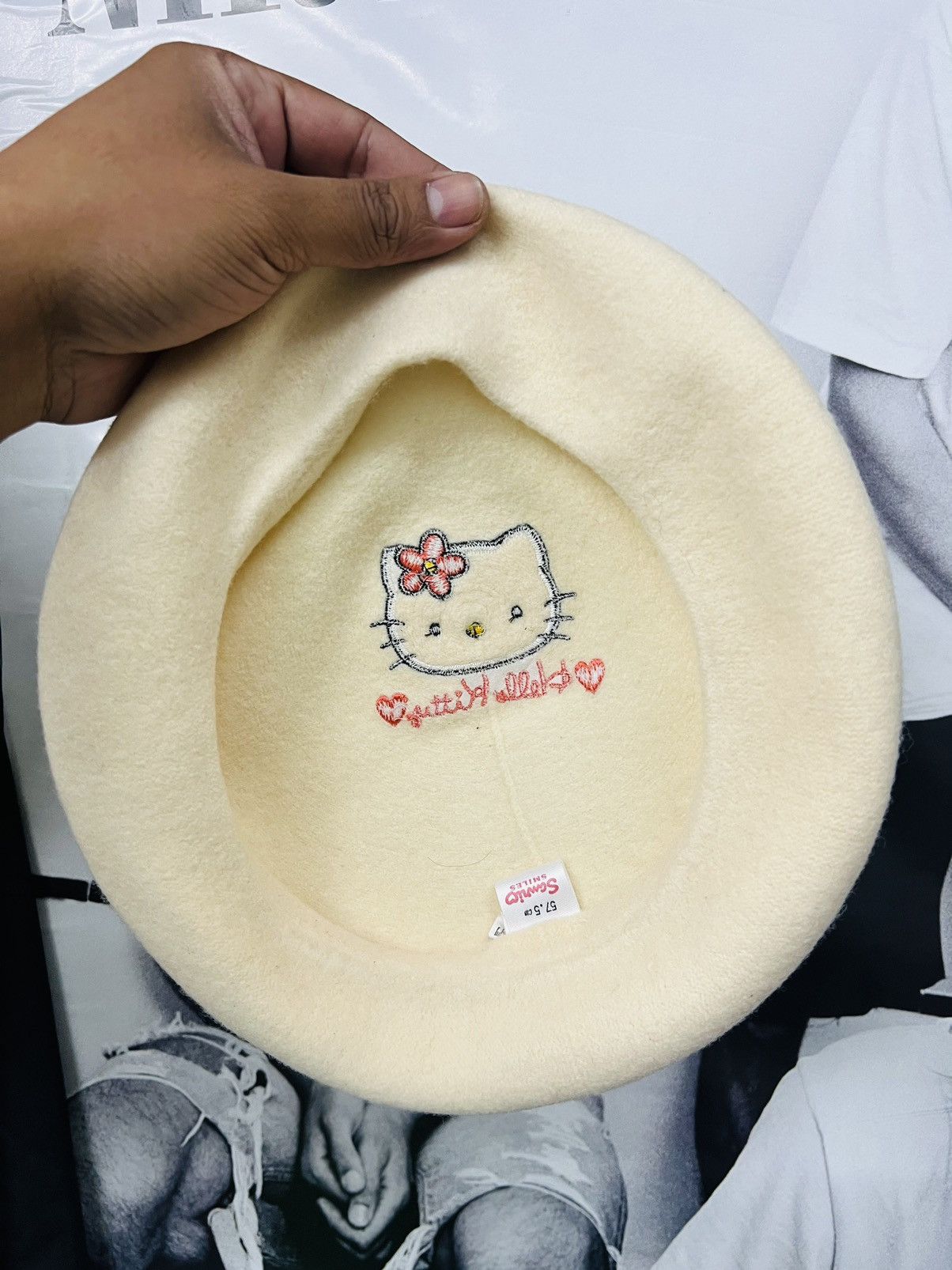Cartoon Network × Vintage Vintage RARE Hello Kitty Beret Hats Size ONE SIZE - 4 Thumbnail
