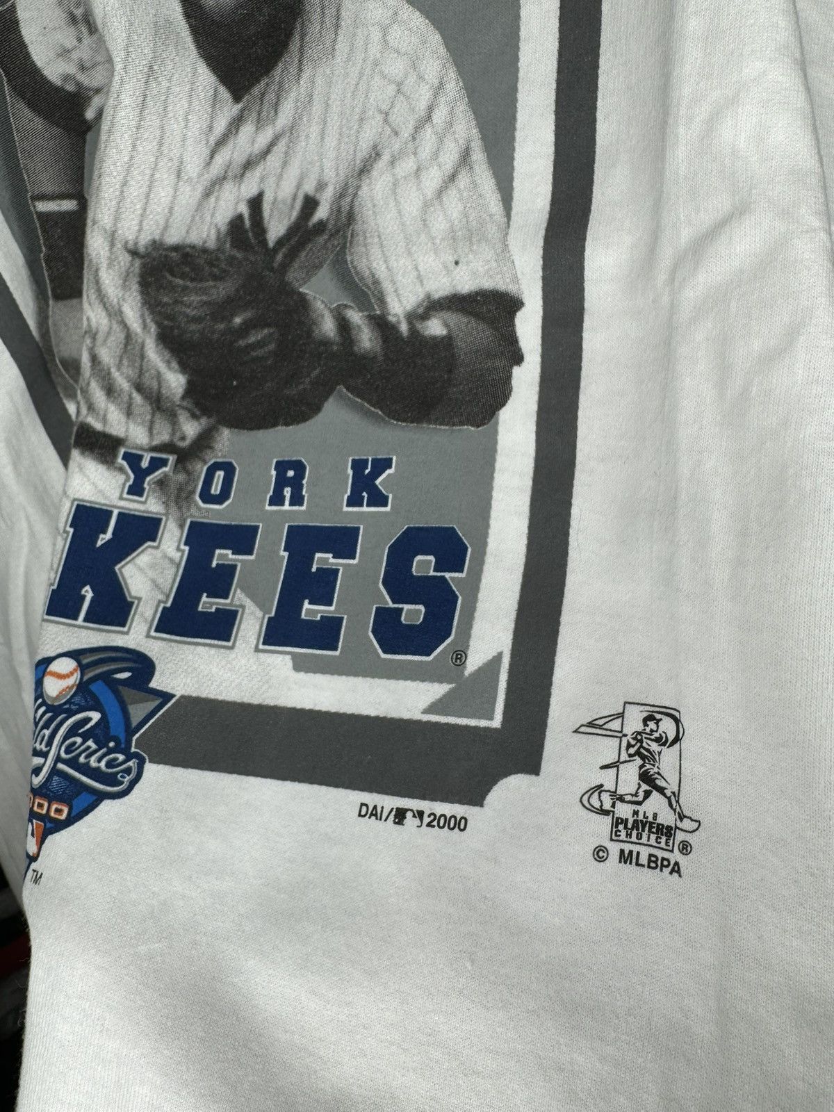 MLB × New York Yankees × Vintage Vintage 2000 New York Yankees Derek Jeter Subway Series Tee Size US XL / EU 56 / 4 - 3 Thumbnail
