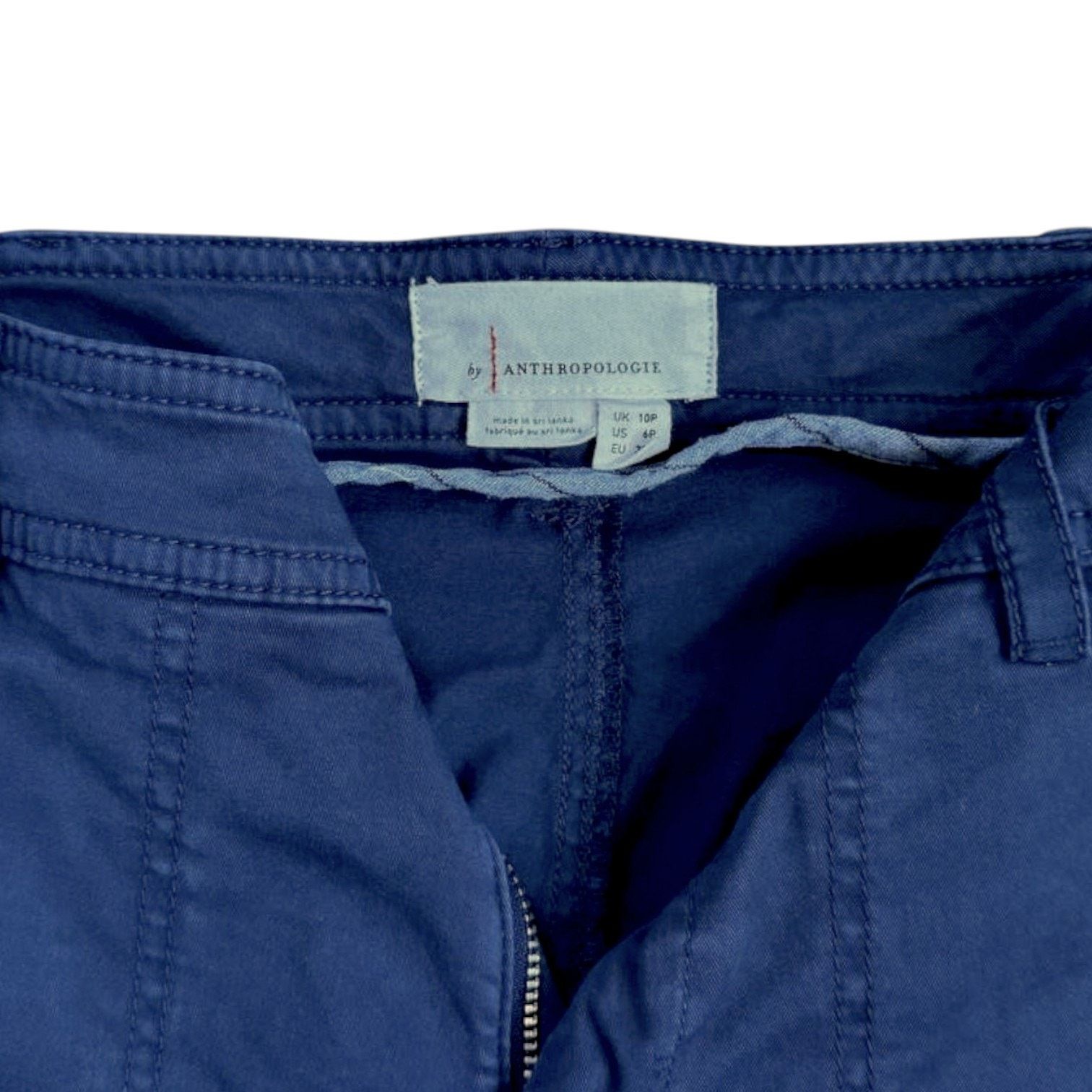 Anthropologie Anthropologie Blue Pants | Size 6 Size 28" / US 6 / IT 42 - 5 Thumbnail
