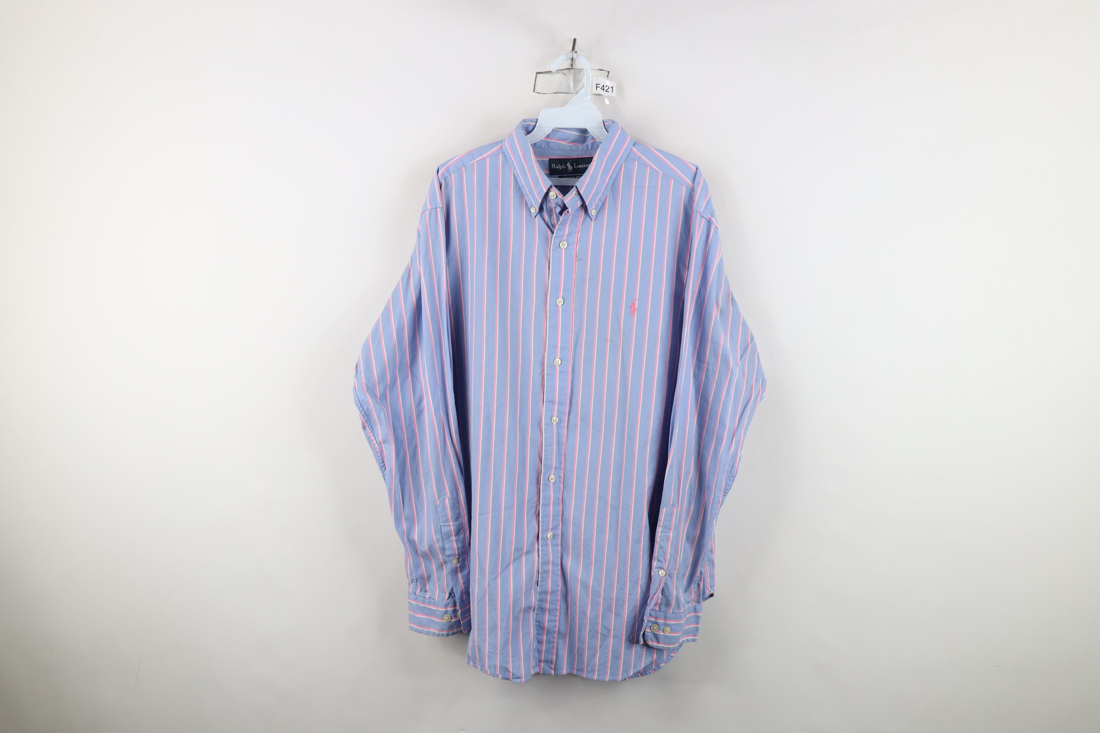 Polo Ralph Lauren Vintage 90s Ralph Lauren Striped Button Down Shirt Size US M / EU 48-50 / 2 - 1 Thumbnail