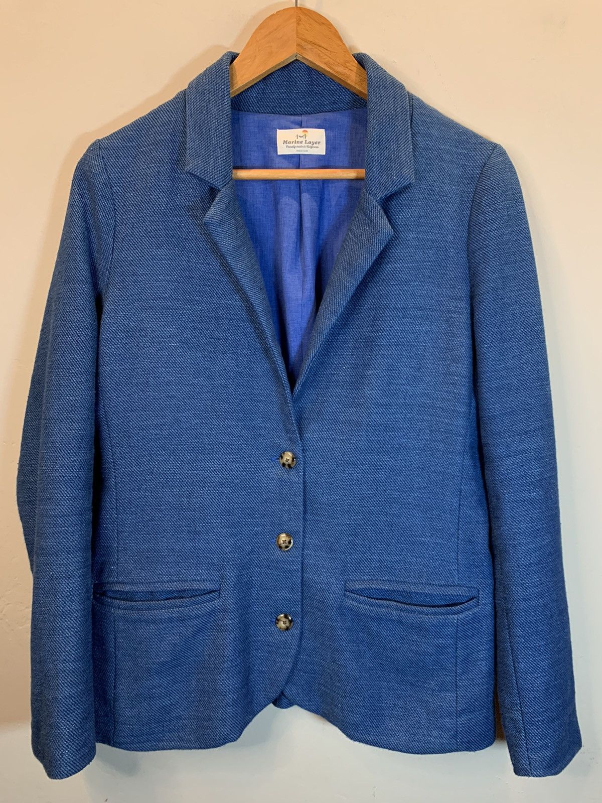 Marine Layer *RARE* Marine Layer California-Made Knit Blazer Sport Coat Size US M / EU 48-50 / 2 - 1 Thumbnail