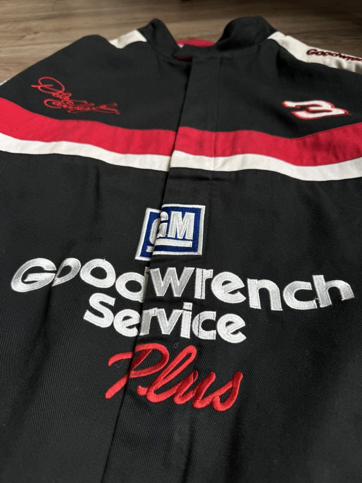 Vintage Vintage Racer Jacket Goodwrench Size US XL / EU 56 / 4 - 6 Thumbnail