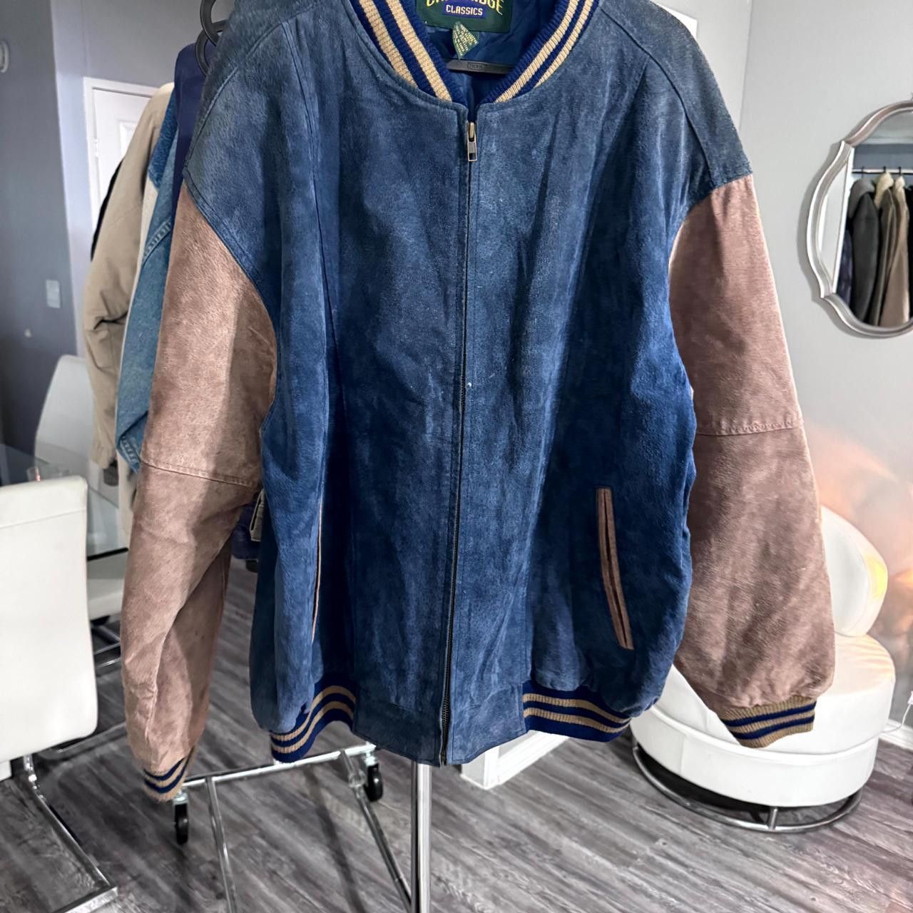 Vintage Two-Tone Varsity Jacket Size US L / EU 52-54 / 3 - 2 Thumbnail