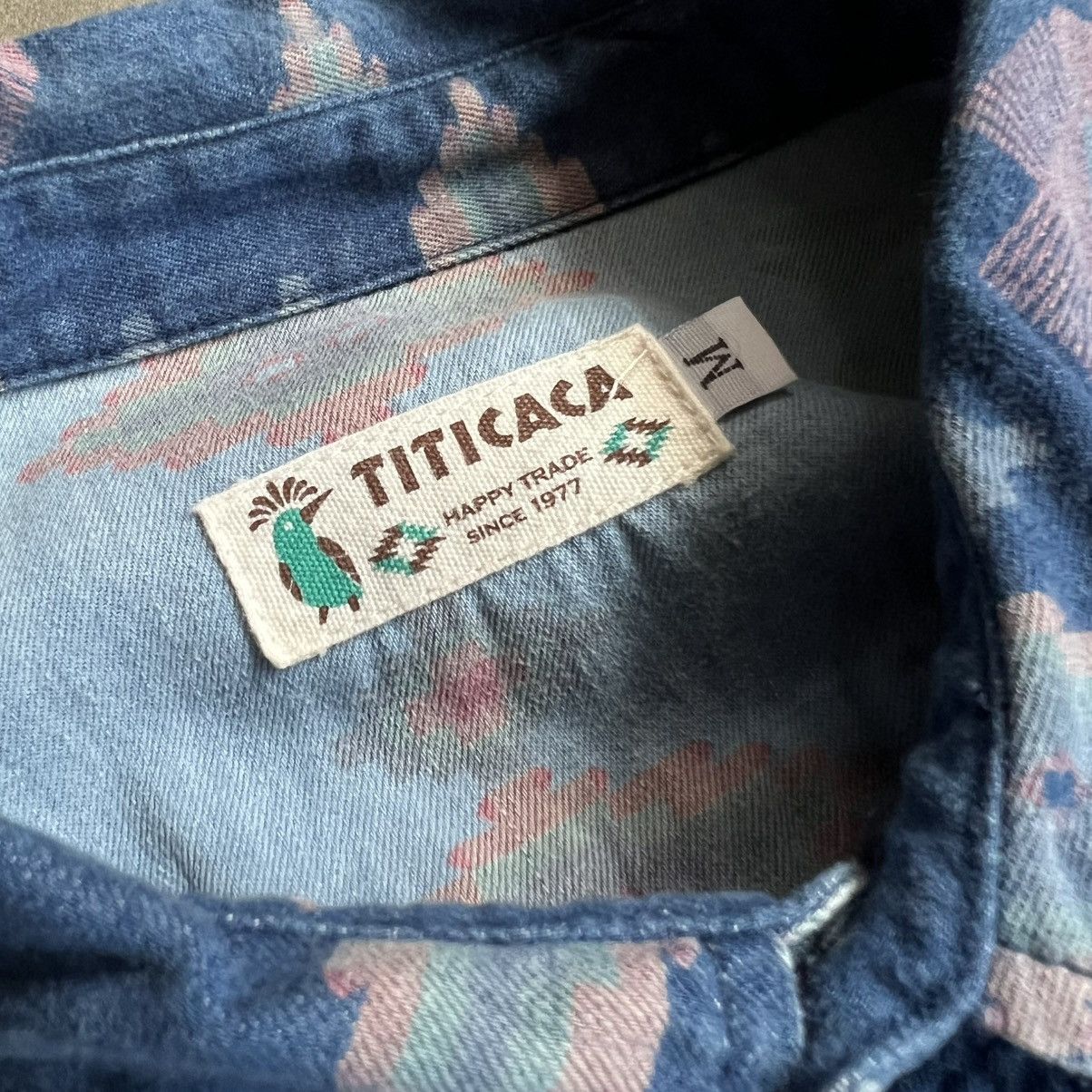 Vintage Vintage Titicaca Navajo Snap Button Longsleeve Shirt Size US M / EU 48-50 / 2 - 8 Thumbnail