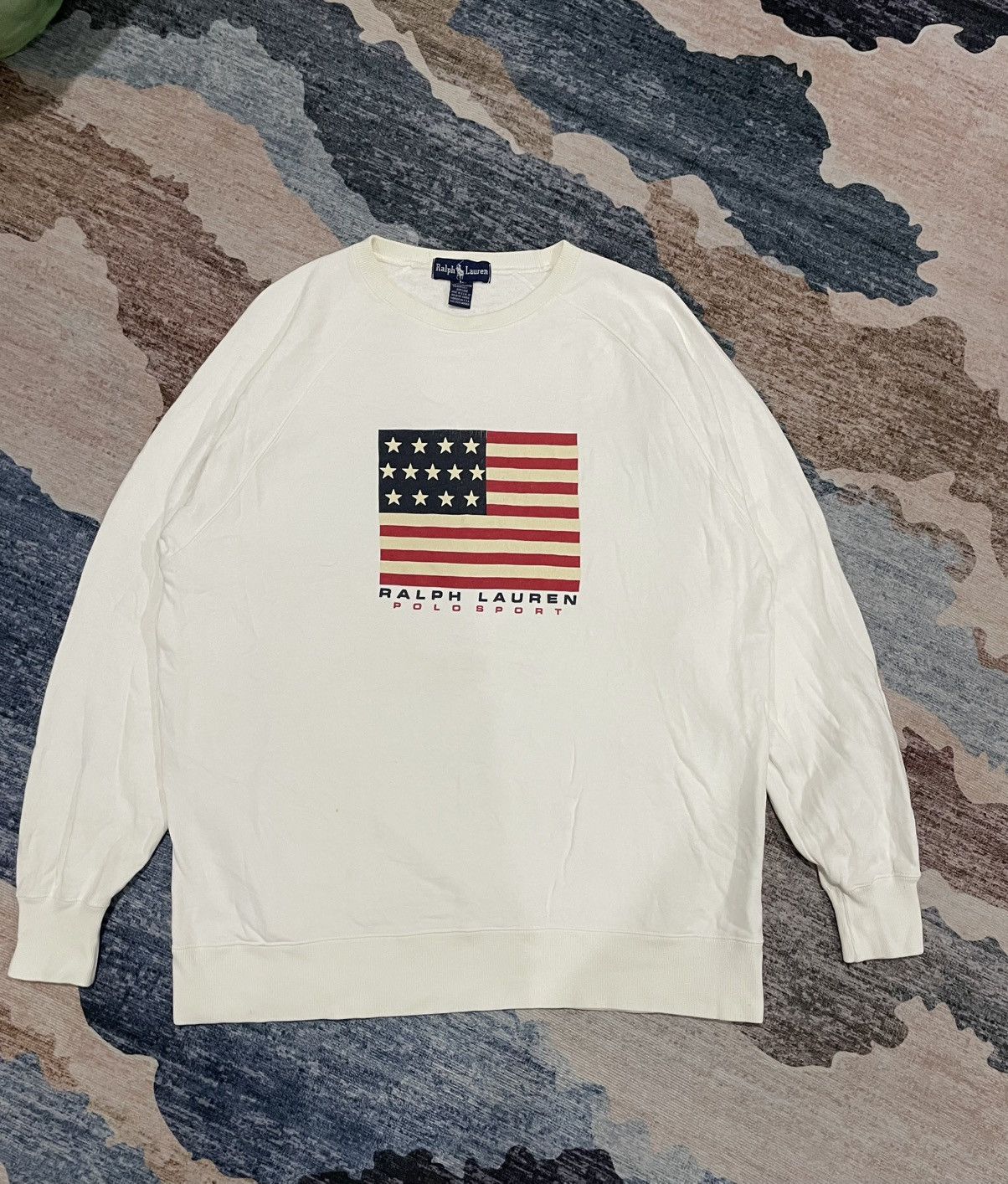 Ralph Lauren VTG 90s Ralph Lauren Distressed Sweaters Size US L / EU 52-54 / 3 - 4 Thumbnail