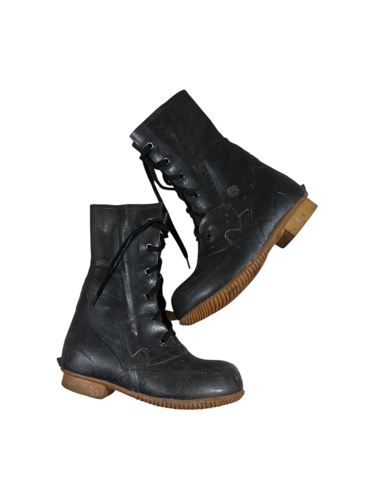 Vintage Vintage USN Bunny Boots Black 7 Size US 7 / EU 40 - 2 Thumbnail