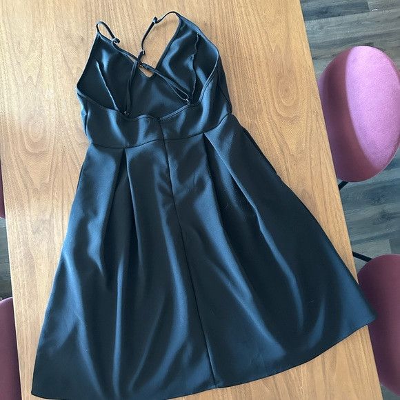 Other Elegant Black Sleeveless Dress Size L / US 10 / IT 46 - 2 Thumbnail