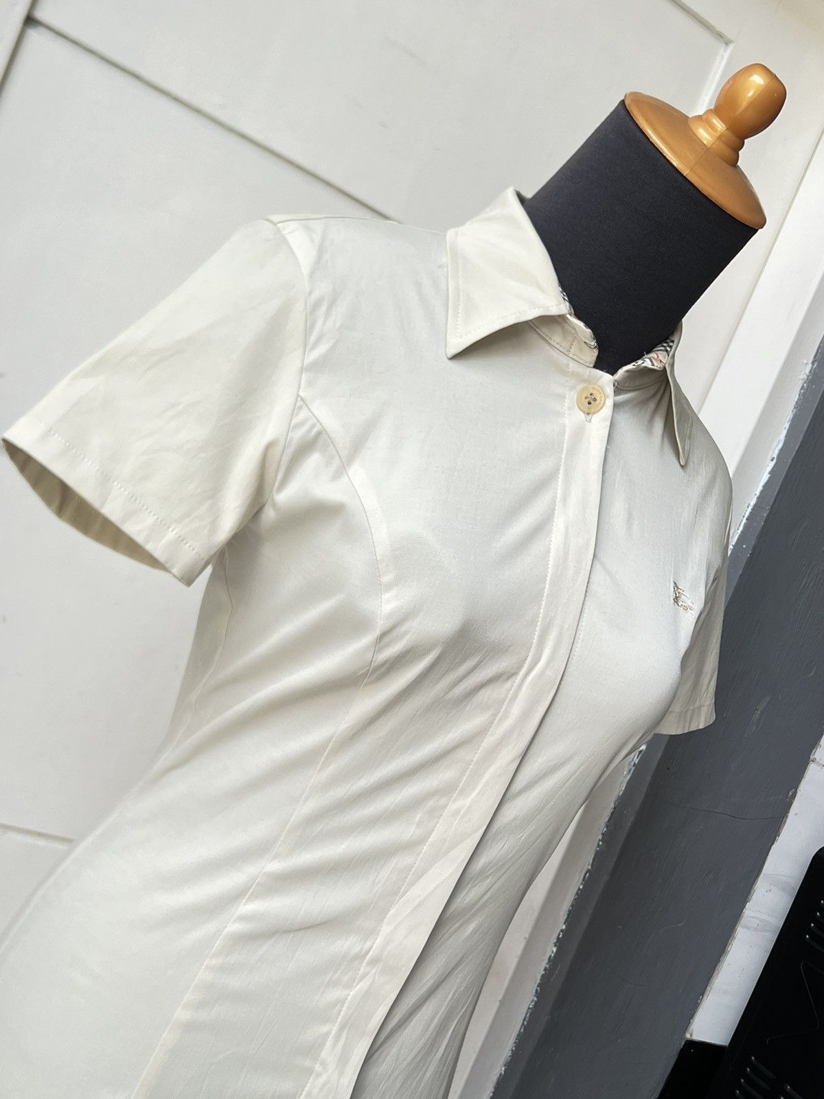 Burberry BURBERRY London Midi Dress Size XS / US 0-2 / IT 36-38 - 9 Thumbnail