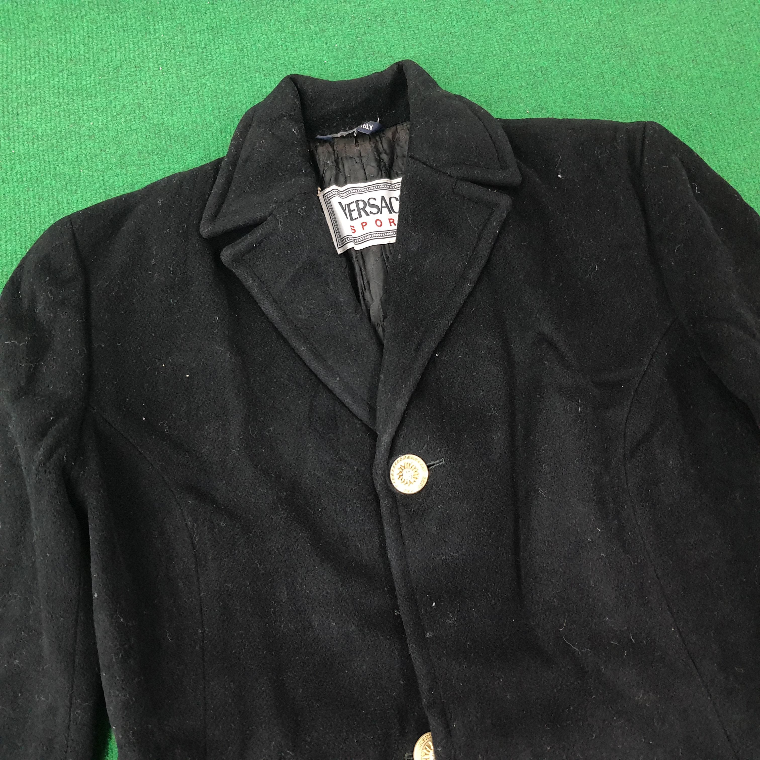 Versace × Vintage Vintage Versace Sport Formal Blazer C233N4 Size US S / EU 44-46 / 1 - 2 Thumbnail