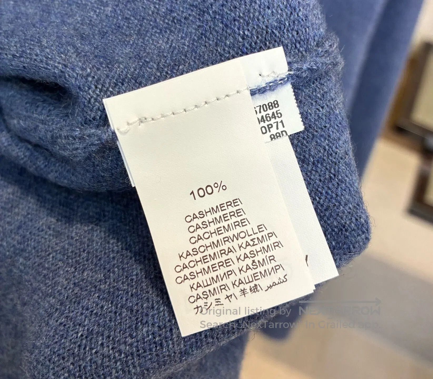 Brunello Cucinelli Blue Cashmere Zip Cardigan by Brunello Cucinelli. Size US M / EU 48-50 / 2 - 8 Thumbnail