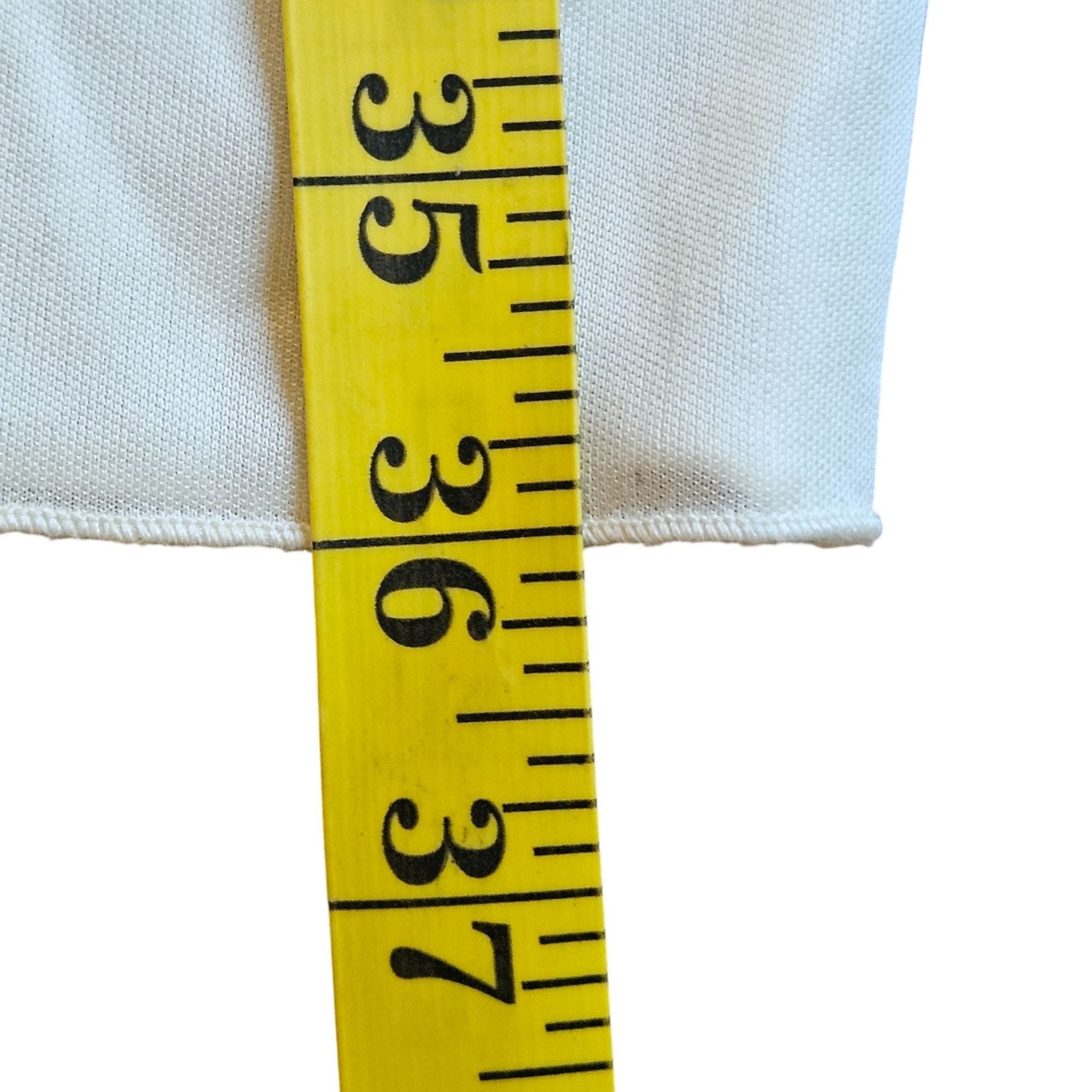 Saks Fifth Avenue Saks Fifth Avenue Womens Sleeveless White Dress Size 8 Rayon Size M / US 6-8 / IT 42-44 - 7 Thumbnail