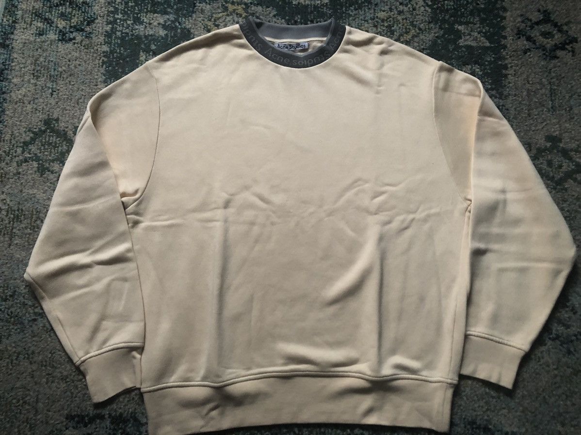 Acne Studios Acne sweatshirt beige S Size US S / EU 44-46 / 1 - 1 Thumbnail