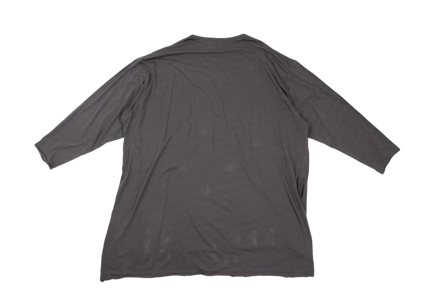 Yohji Yamamoto Yohji Yamamoto Cotton Long Cut-Sew Charcoal 3 Size US L / EU 52-54 / 3 - 8 Thumbnail