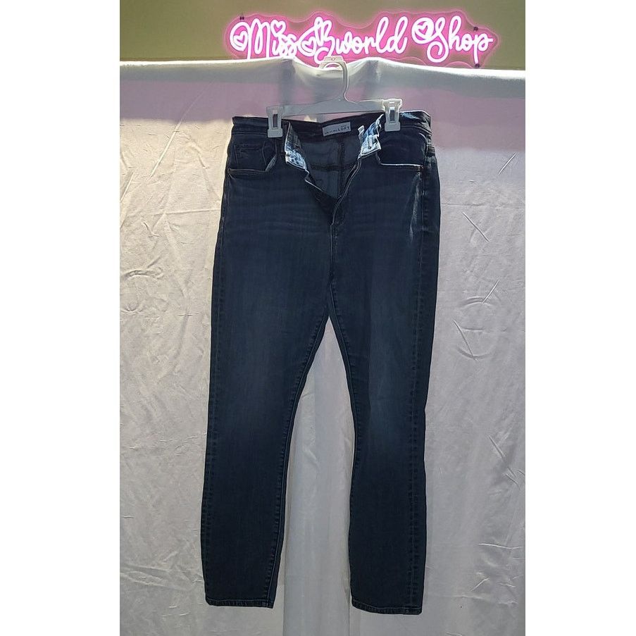 Ann Taylor Ann Taylor High Waist Skinny Ankle Blue Jeans Size 8/29 Size 30" / US 8 / IT 44 - 1 Thumbnail