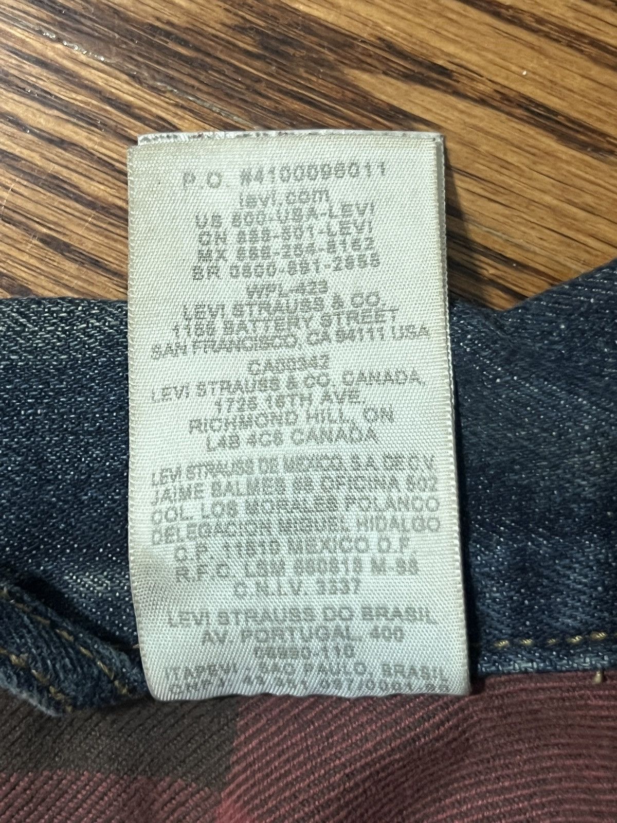 Levi's Vintage Men’s Levi’s Denim Jacket - size L Size US L / EU 52-54 / 3 - 10 Thumbnail