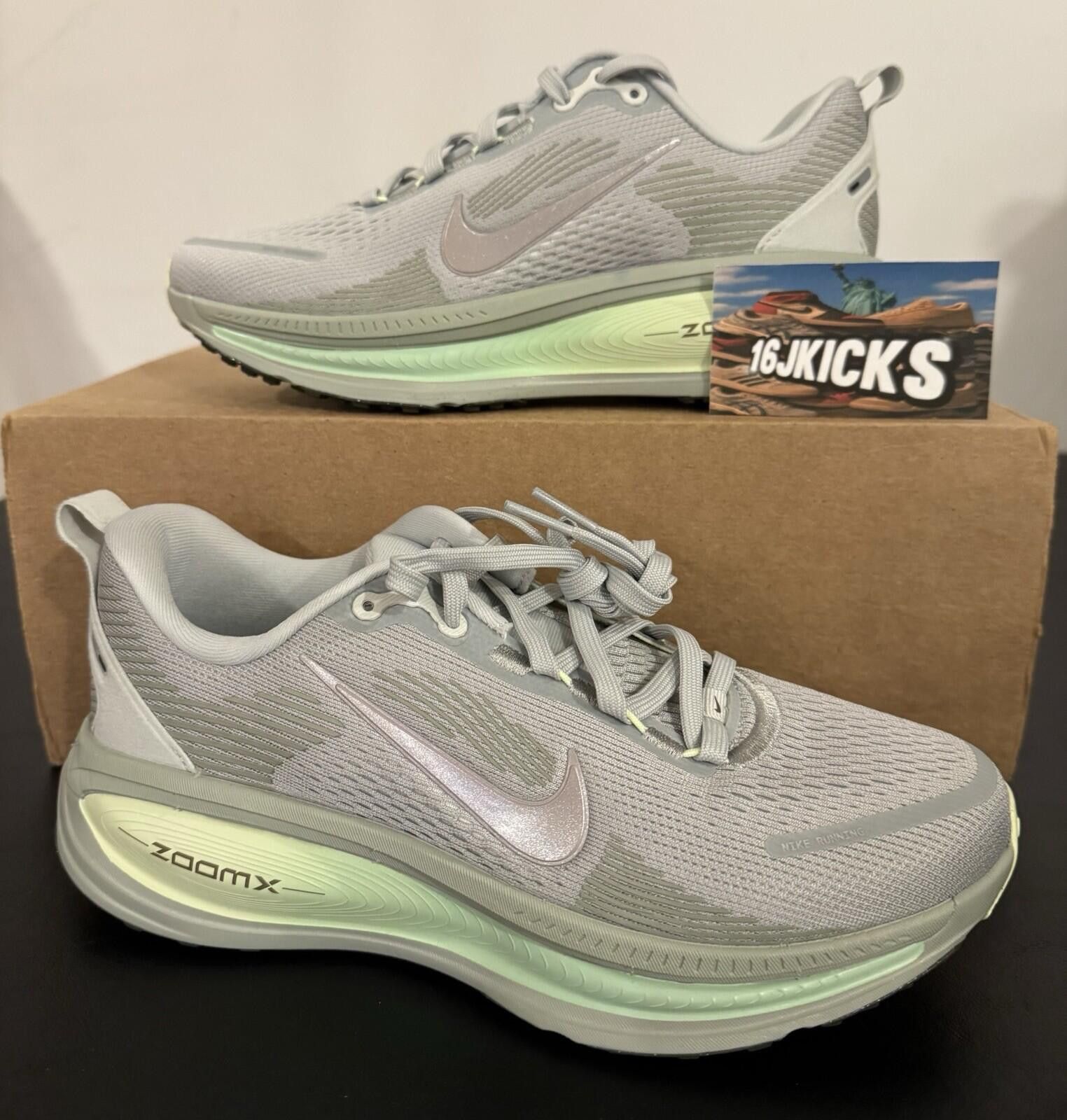 Nike MEN's 6 / 7.5 W - Nike Vomero 18 Light Silver College Grey Size US 6 / EU 39 - 1 Thumbnail