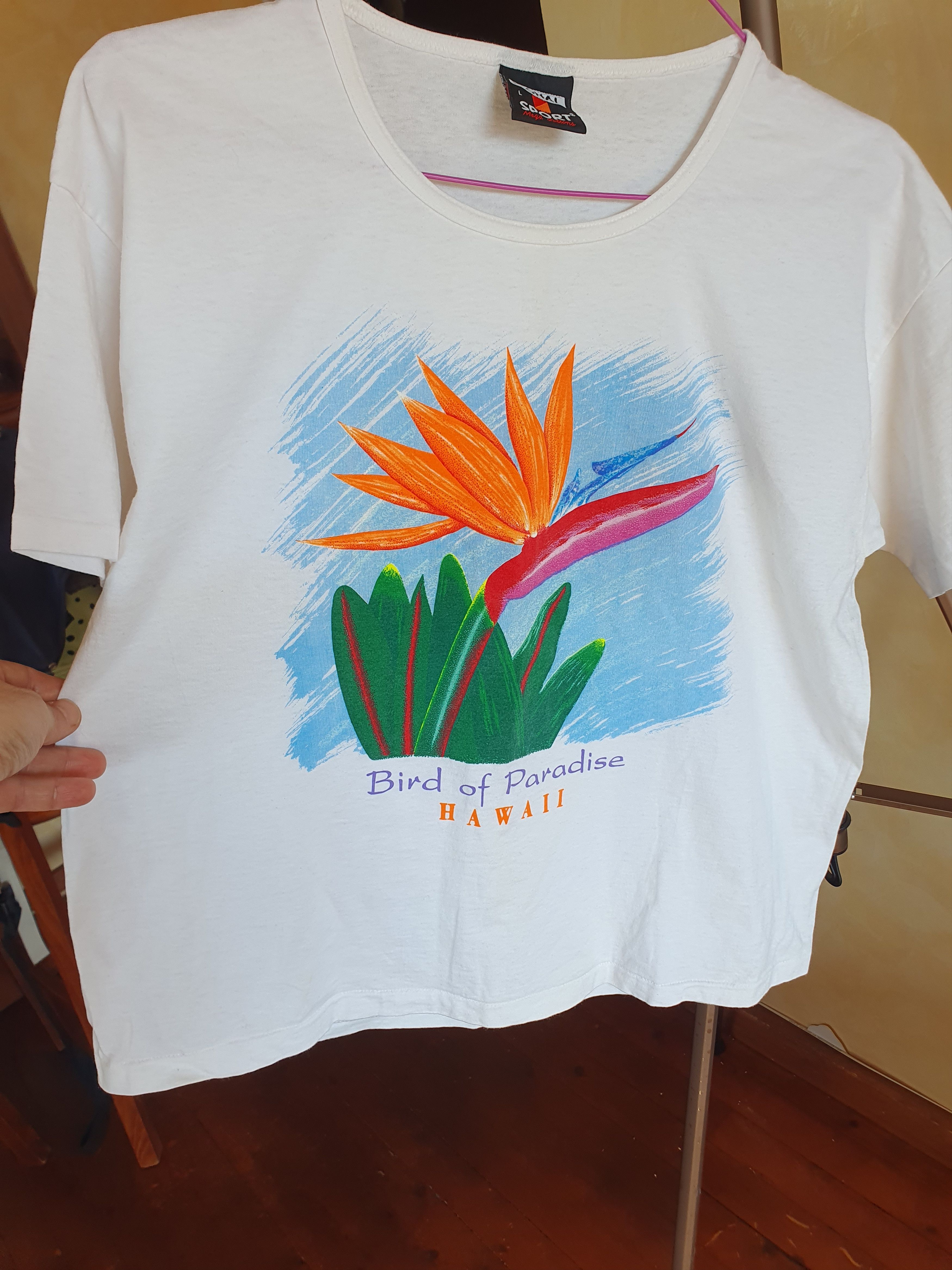 Vintage Bird of Paradise Hawaii Vintage Single Stitch t-shirt L Size L / US 10 / IT 46 - 7 Thumbnail