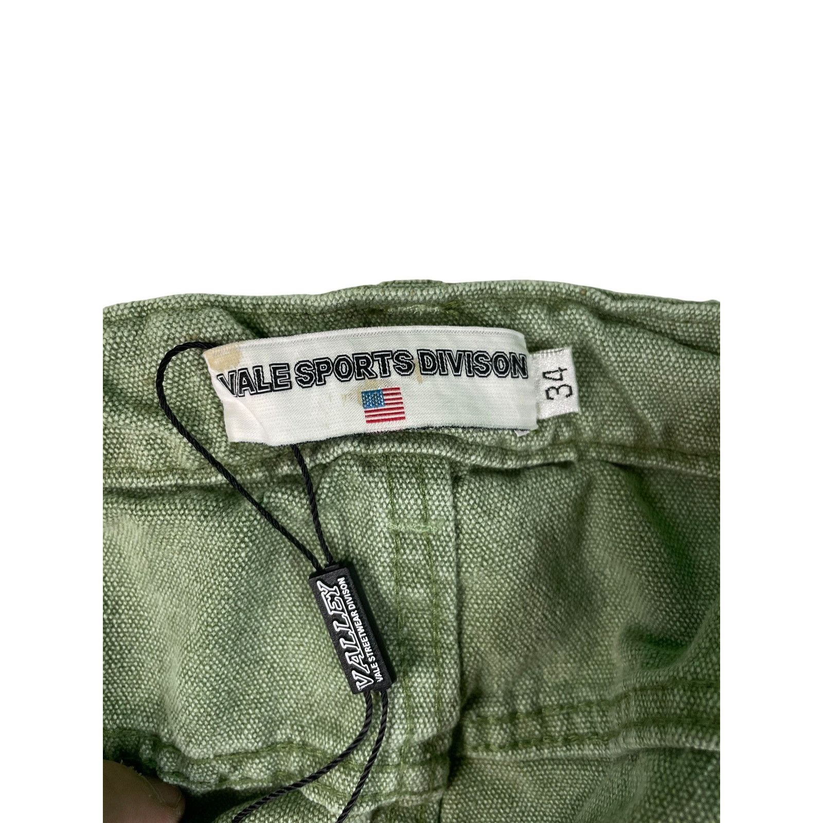 Vale Vale 'Skittles' Olive Shorts Size US 34 / EU 50 - 4 Thumbnail