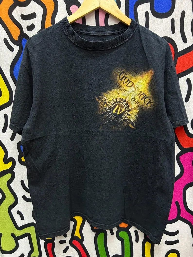 Vintage Vintage 2000s Godsmack Band tshirt size XL Size US XL / EU 56 / 4 - 2 Thumbnail