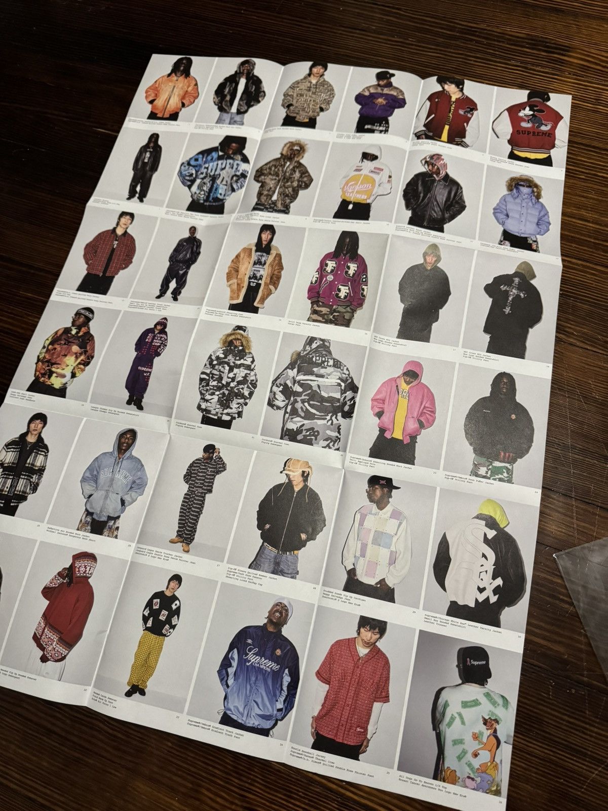 Supreme Supreme FW25 Lookbook Poster Size ONE SIZE - 2 Thumbnail