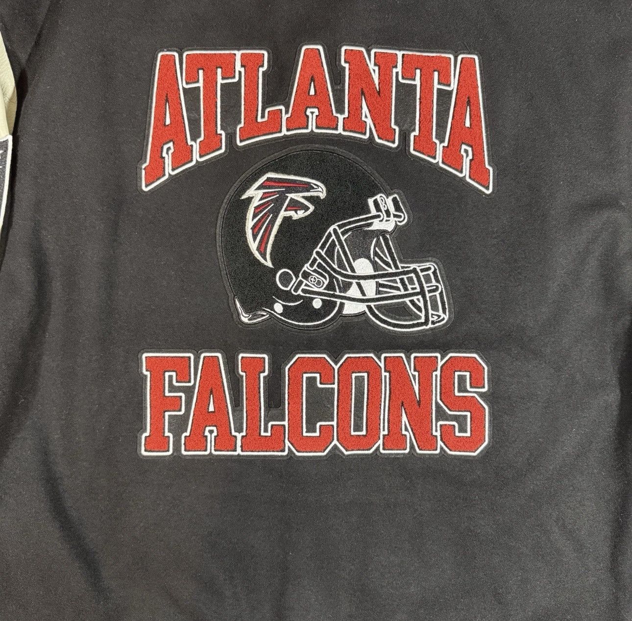 October's Very Own OVO x NFL Atlanta Falcons Varsity Jacket Black Size US XL / EU 56 / 4 - 4 Thumbnail