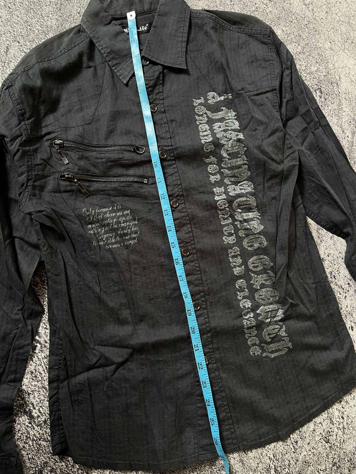 Japanese Brand Y2K Wild Life ifsixwasnine punk shirt Size US M / EU 48-50 / 2 - 8 Thumbnail