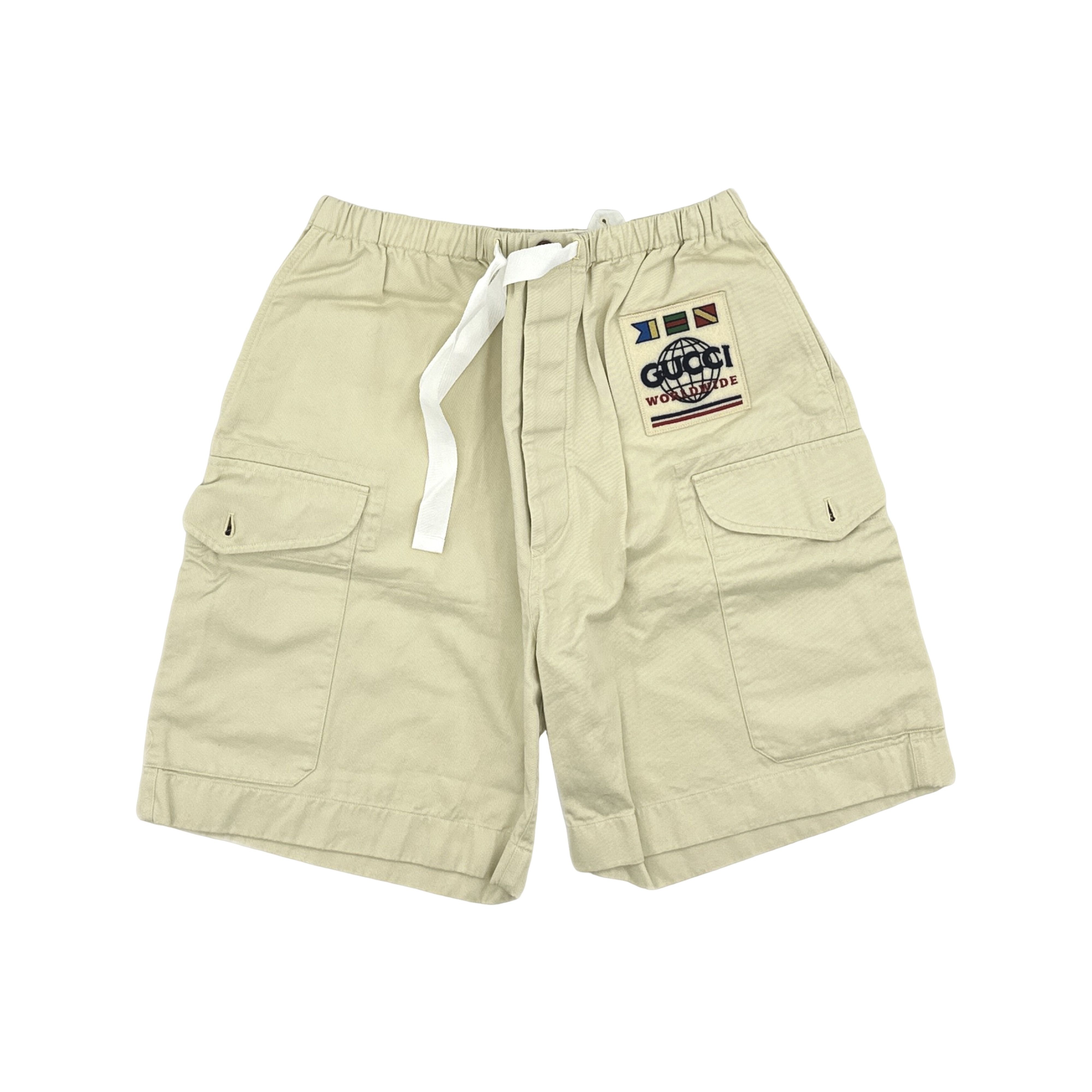 Gucci Gucci Logo Patch Cargo Shorts Size 30 Size US 30 / EU 46 - 1 Thumbnail
