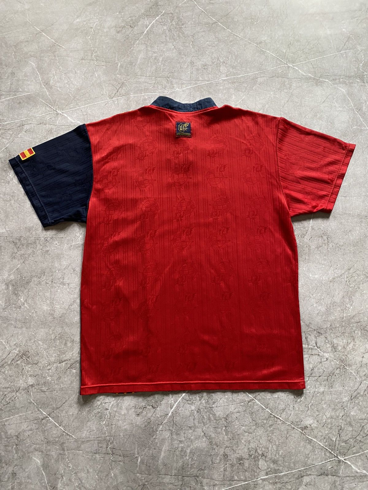 Adidas Vintage Adidas Spain 1996/98 Home Soccer Football Jersey Y2K Size US XL / EU 56 / 4 - 17 Thumbnail