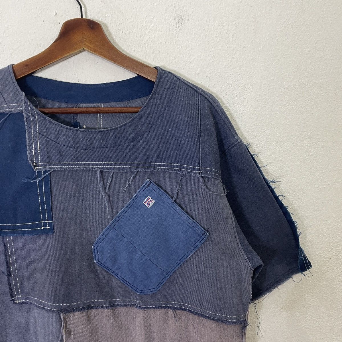 Handmade Handmade Patchwork Motive Crewneck Tee Size US M / EU 48-50 / 2 - 2 Thumbnail