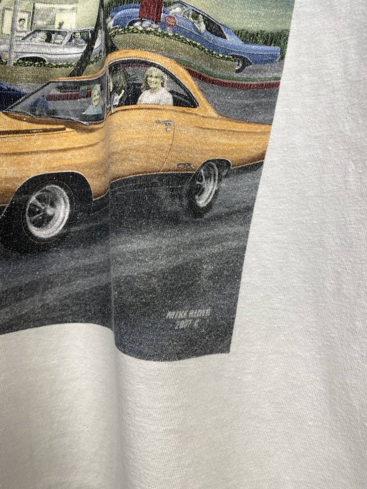 Vintage Vintage Y2K 2001 In N Out Burger Spell California T-Shirt Size US XL / EU 56 / 4 - 5 Thumbnail