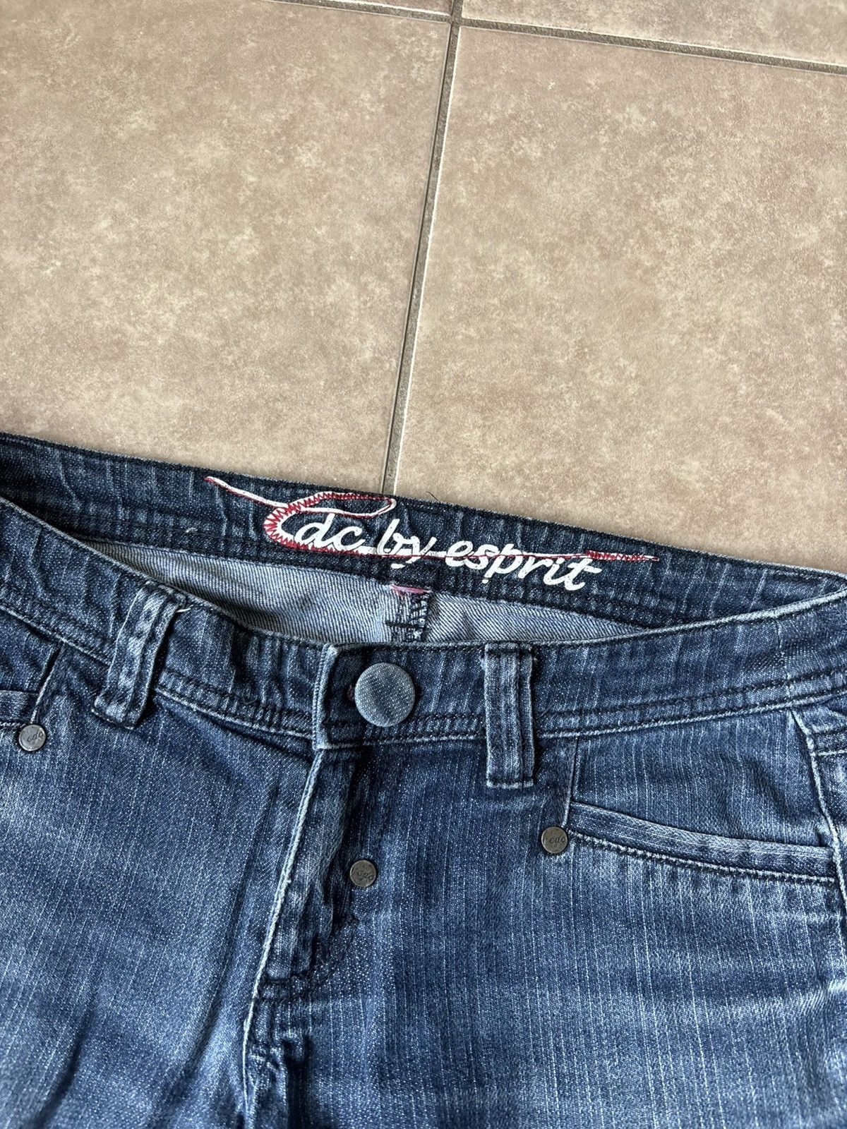 Vintage Y2K Flare Jeans Size 30" / US 8 / IT 44 - 2 Thumbnail