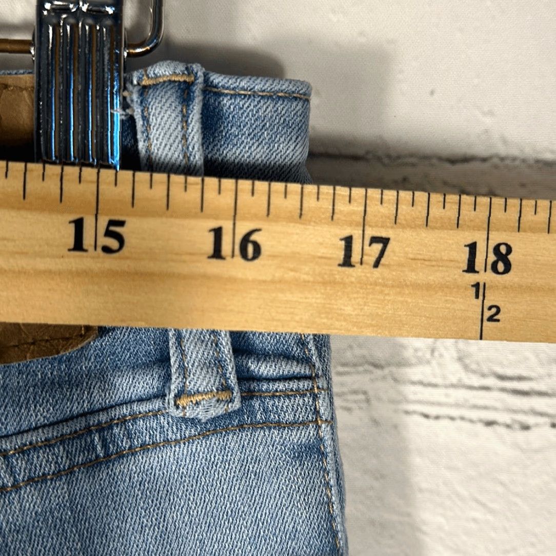Vintage American Eagle Athletic Jeans Mens 33 x 32 Light Wash Next Level Flex Stretch Size US 33 - 5 Thumbnail