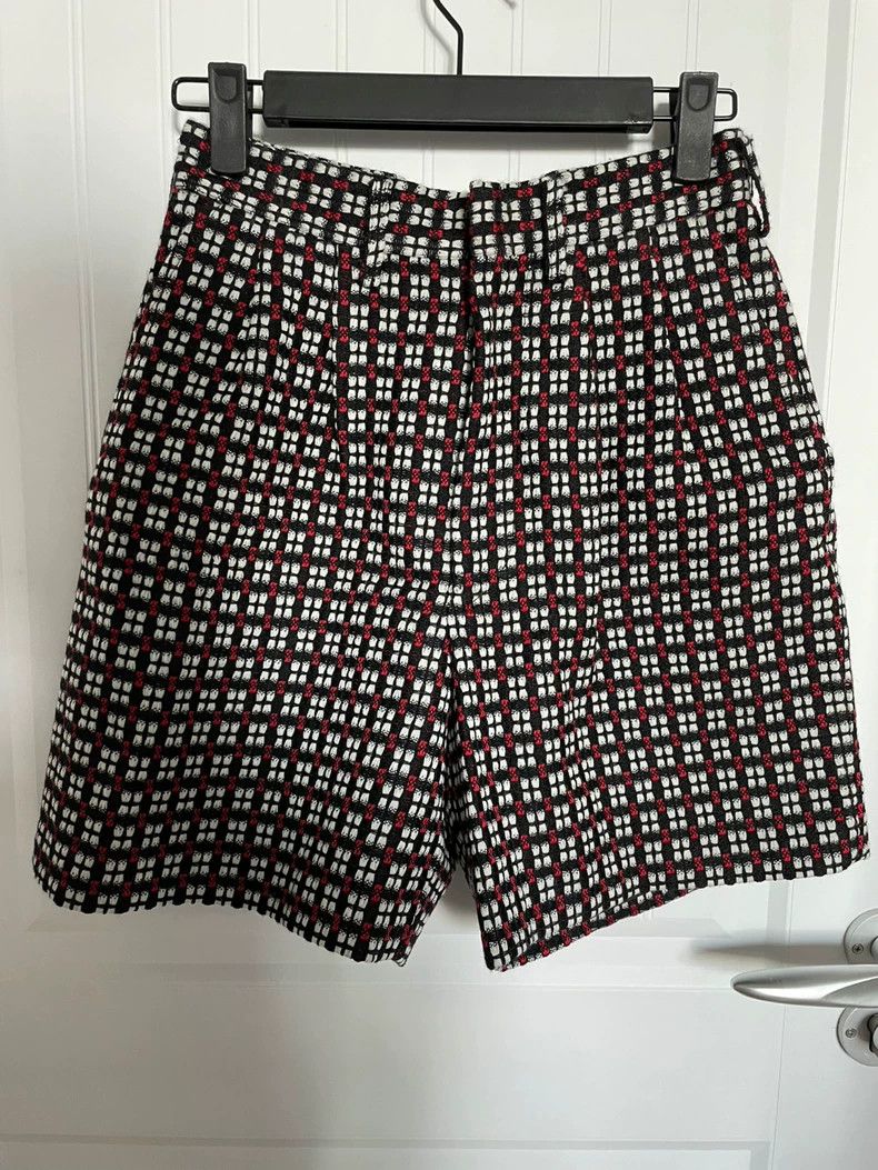 Junya Watanabe CDG Junya Watanabe Wool Check Shorts Size 24" / US 00 / IT 34 - 1 Thumbnail