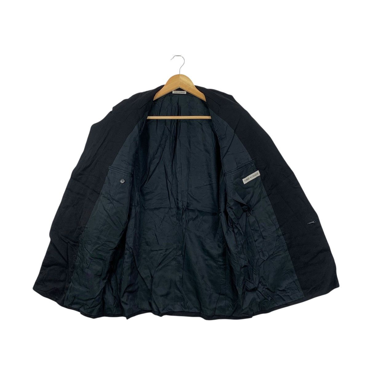 Tokio Kumagai Vintage TOKIO KUMAGAI JAPAN Double Breasted Peacoat Blazer Size 34R - 5 Thumbnail