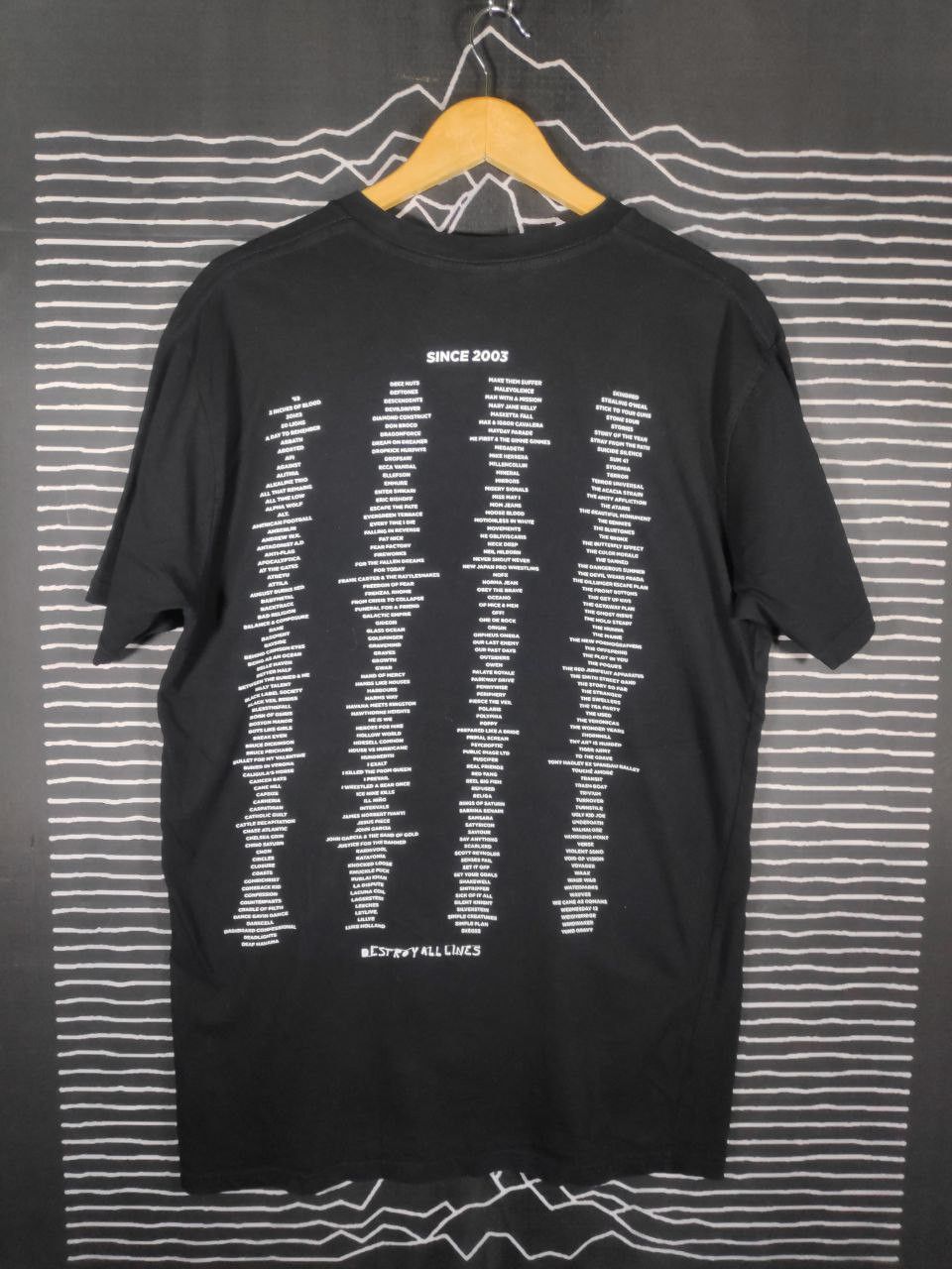 Band Tees Destroy All Lines Music Festival Event Promoter Band Tee L Size US L / EU 52-54 / 3 - 1 Thumbnail