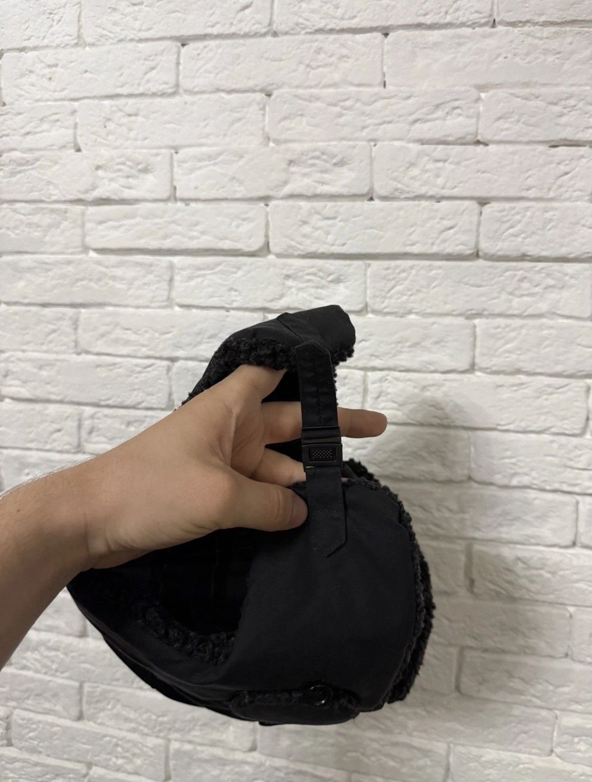 Barbour Vintage Barbour Trapped Ushanka Hat Y2K Sz XL Size ONE SIZE - 5 Thumbnail