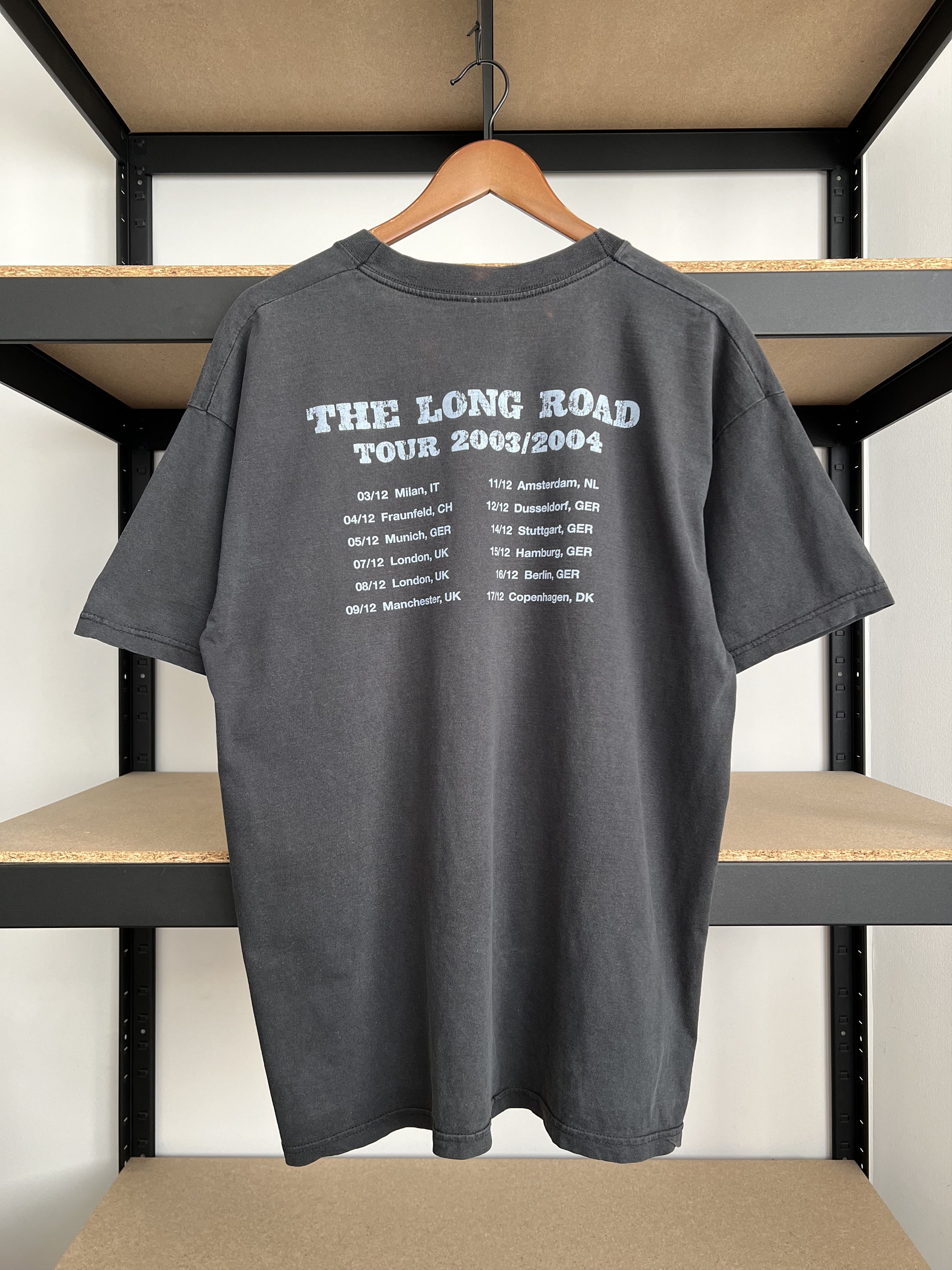 Band Tees Vintage 2003 Nickelback The Long Road Tour 03/04 T-shirt Size US XL / EU 56 / 4 - 2 Thumbnail