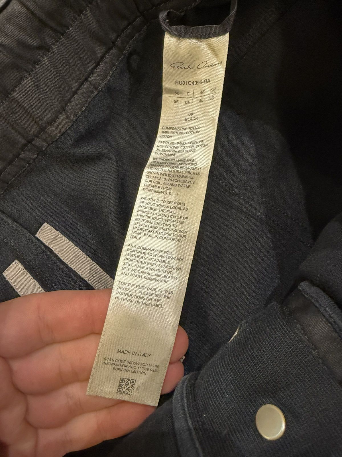 Rick Owens Rick Owens Jogger Sweatpants Size US 40 / EU 56 - 4 Thumbnail