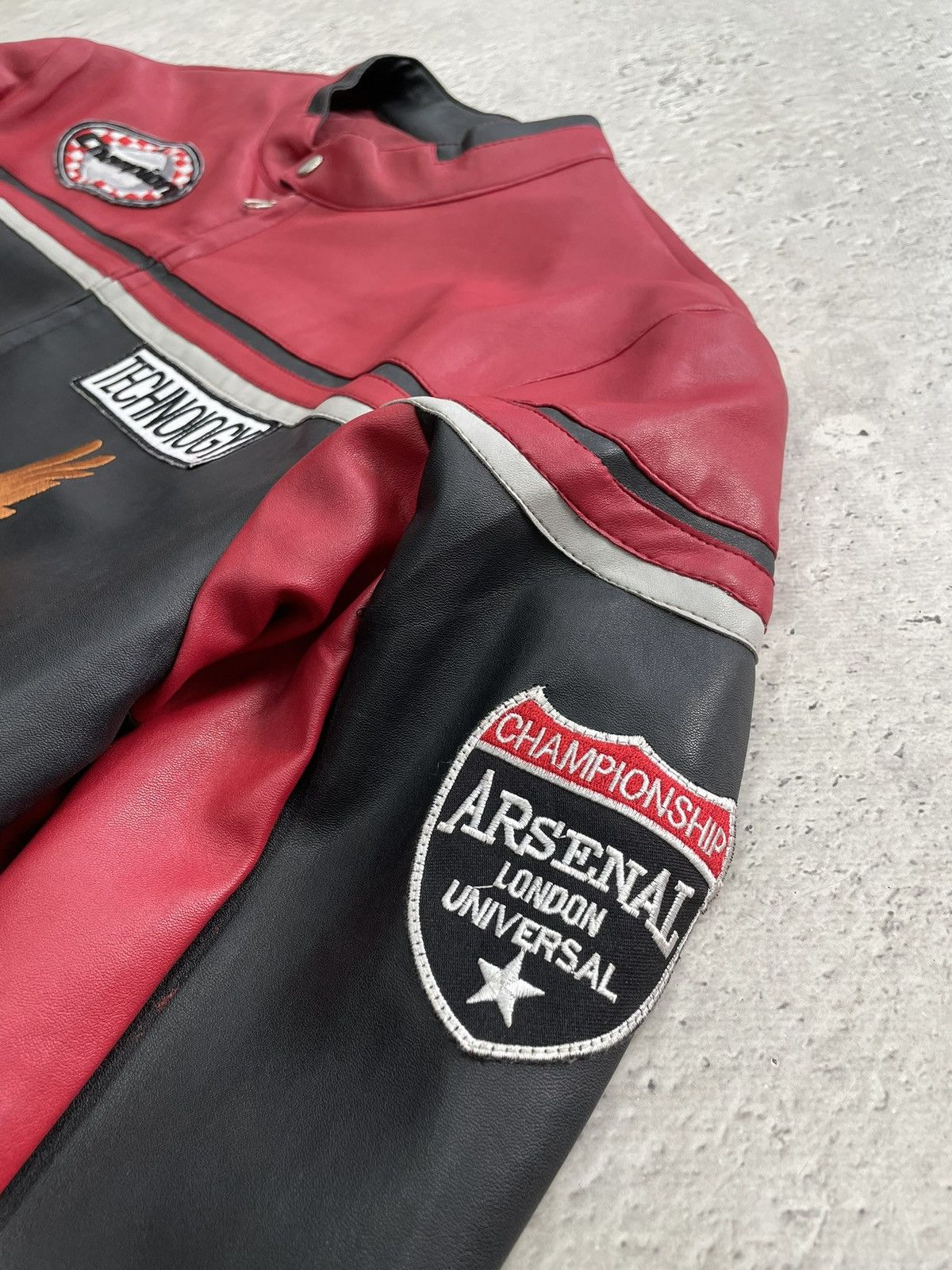 Harley Davidson Hype racing moto Harley Davidson leather jacket y2k Size US XL / EU 56 / 4 - 6 Thumbnail