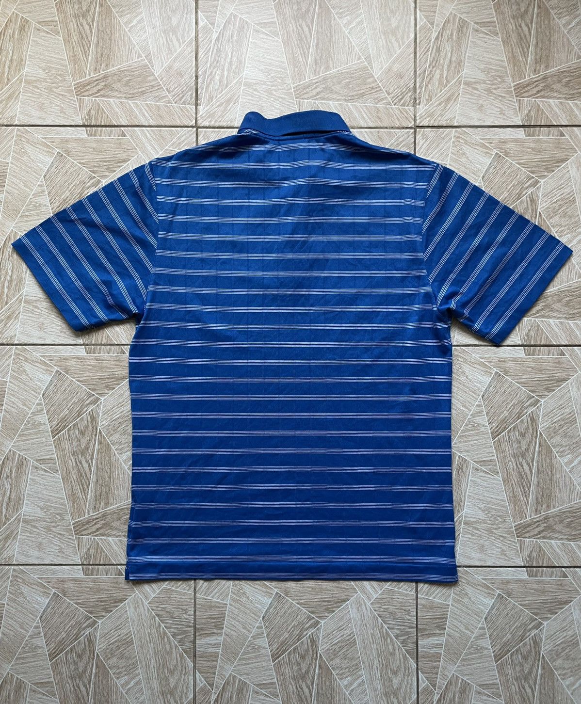 Nike Y2K Rare Vintage Nike Tiger Woods Polo Shirt Mens S Striped Size US S / EU 44-46 / 1 - 5 Thumbnail