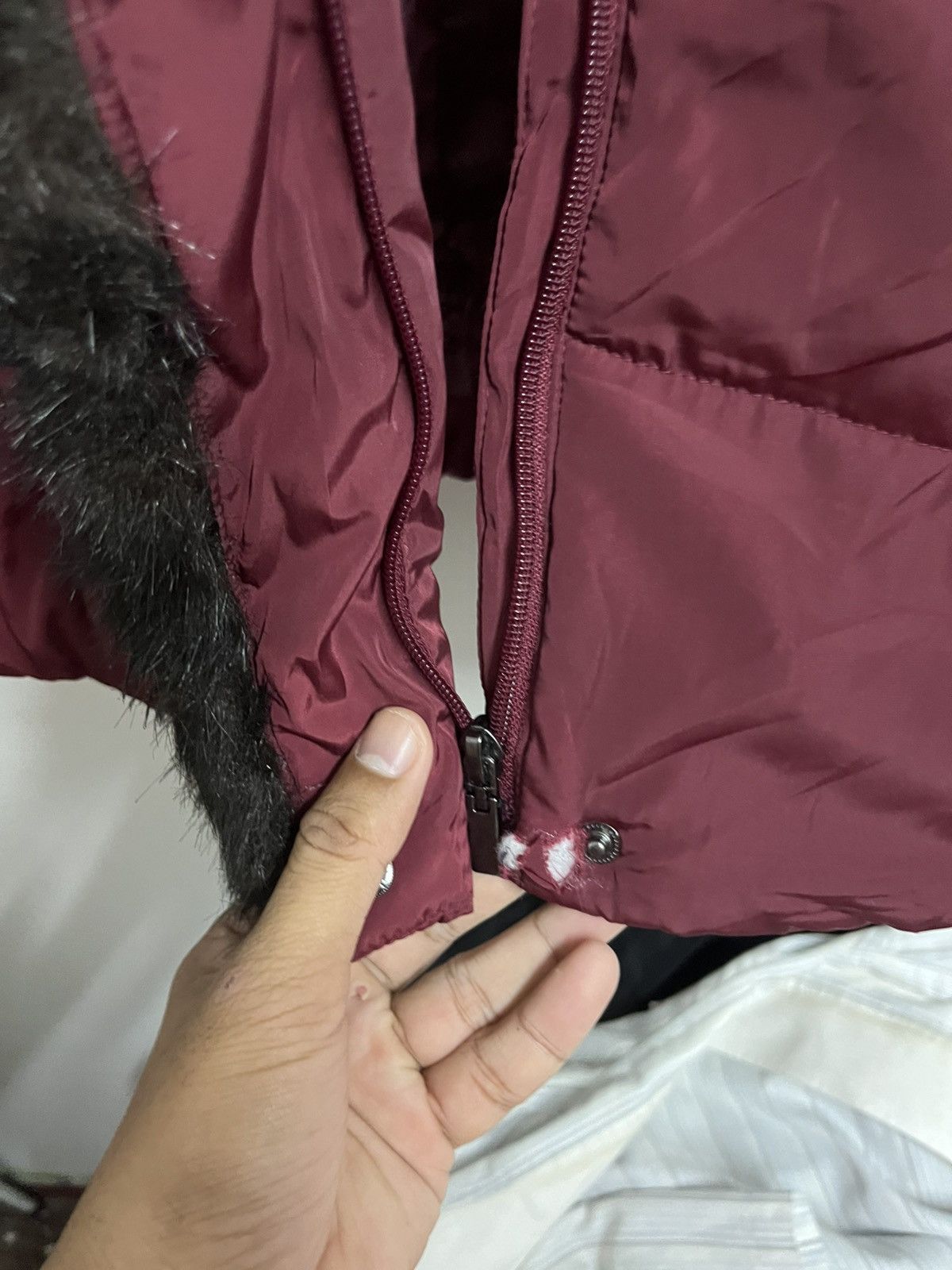 Japanese Brand 💥Rare Minx Fur Puffer Down Jackets Canada Goose Style Size M / US 6-8 / IT 42-44 - 9 Thumbnail