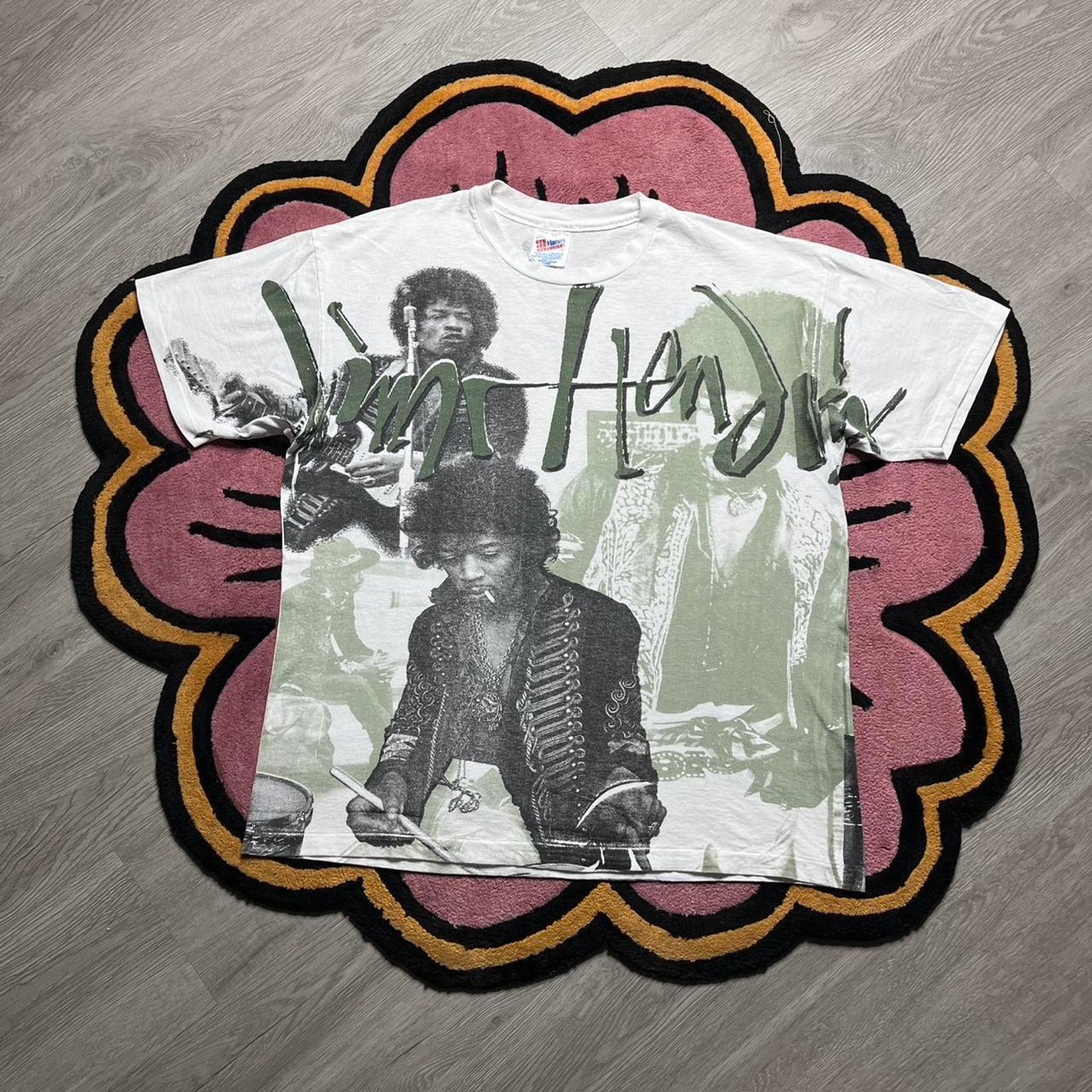 Streetwear × Vintage Vintage 80s Neon Animals Having Sex All Over 