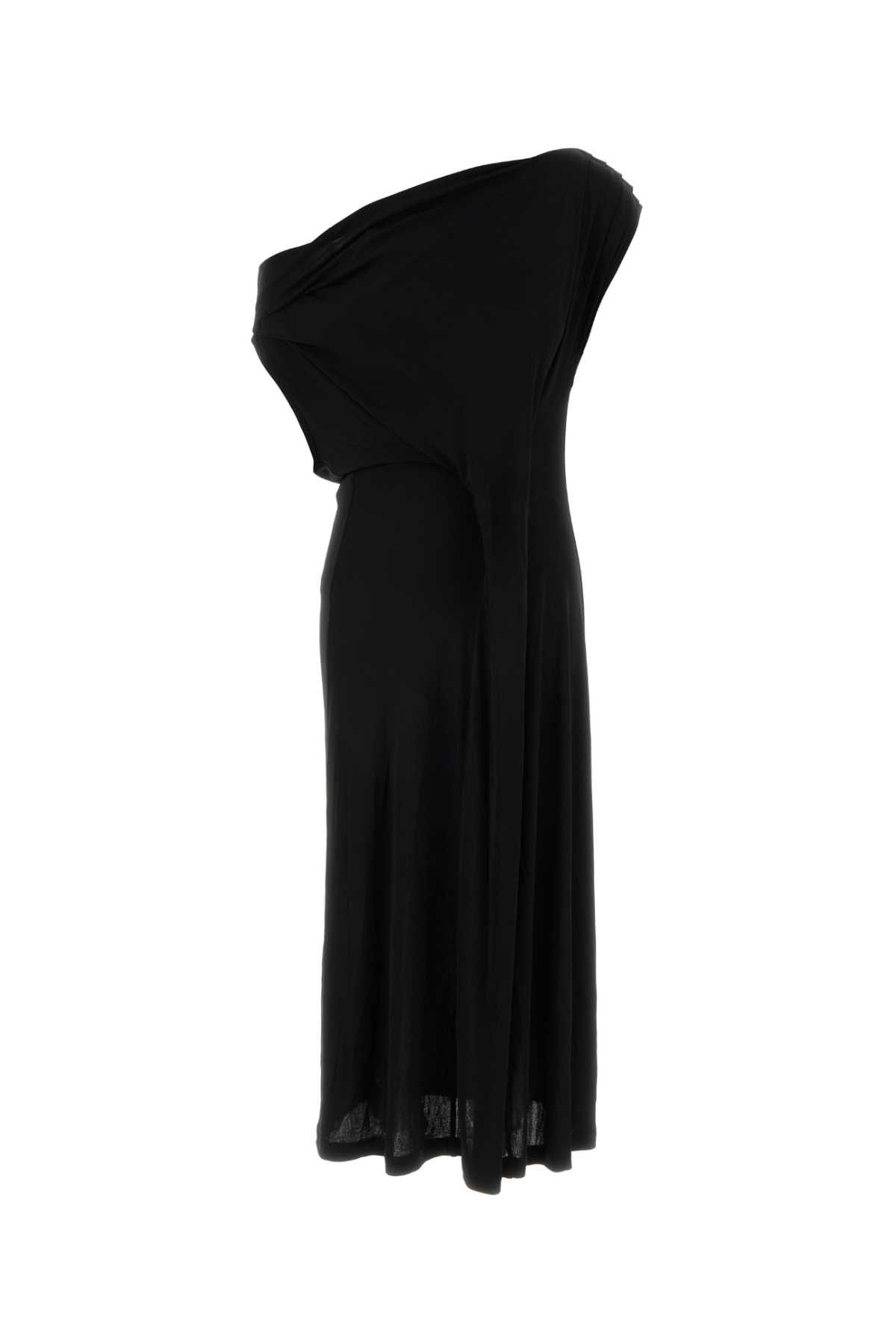 CO Black Jersey One-Shoulder Dress Size M / US 6-8 / IT 42-44 - 1 Thumbnail