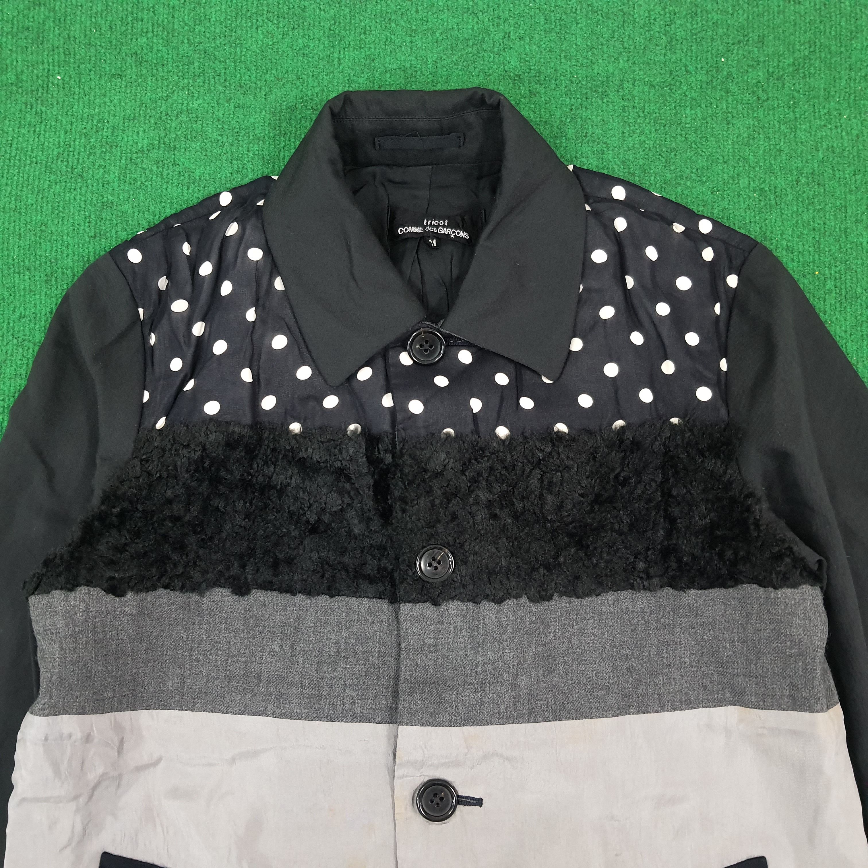 Comme des Garcons Vintage Tricot Comme Des Garcons Japan Button Up Jacket Size US S / EU 44-46 / 1 - 2 Thumbnail