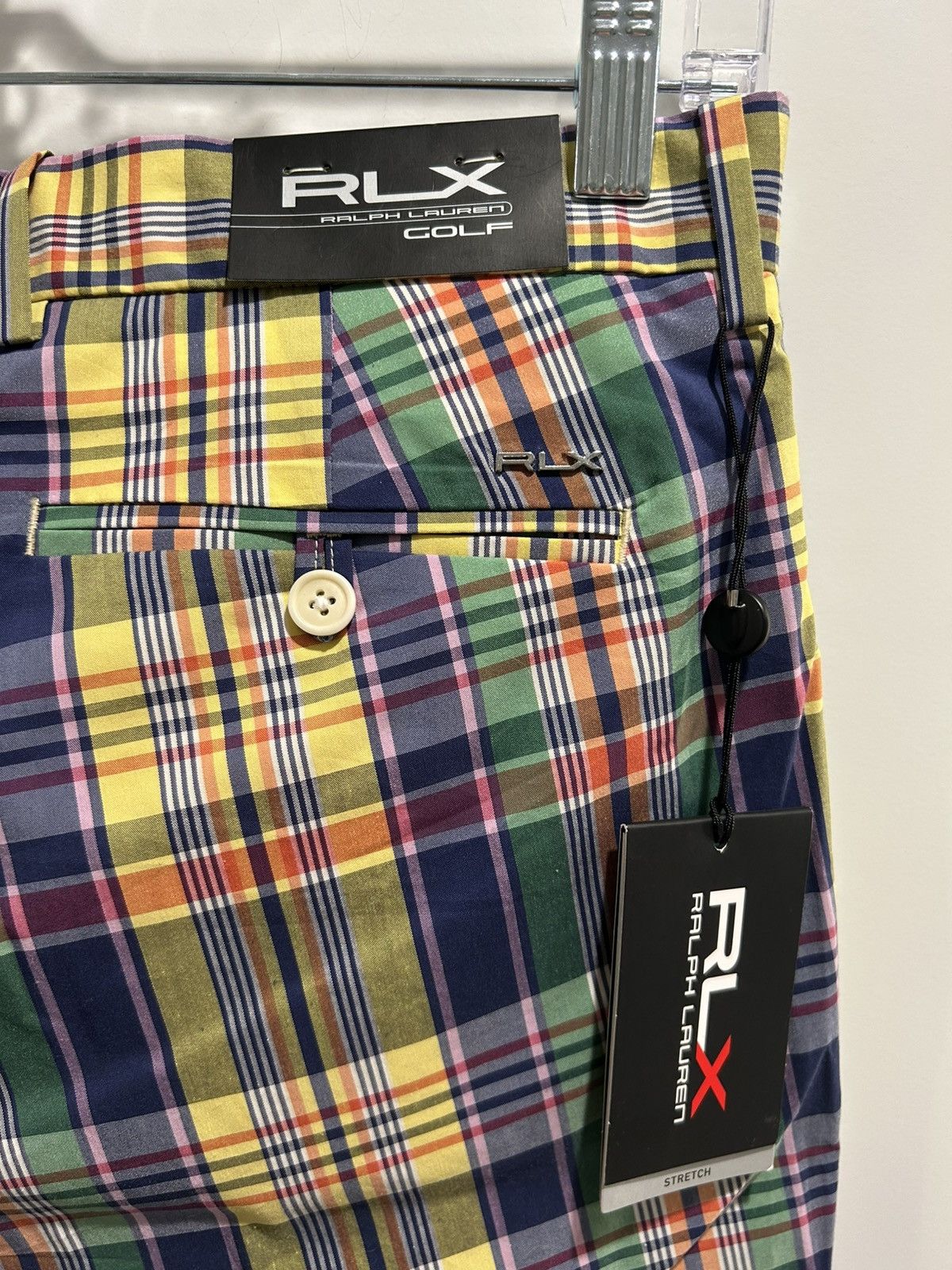RLX Ralph Lauren RLX Ralph Lauren Multicolor Madras Plaid Golf Shorts Size 30 Size US 30 / EU 46 - 8 Thumbnail