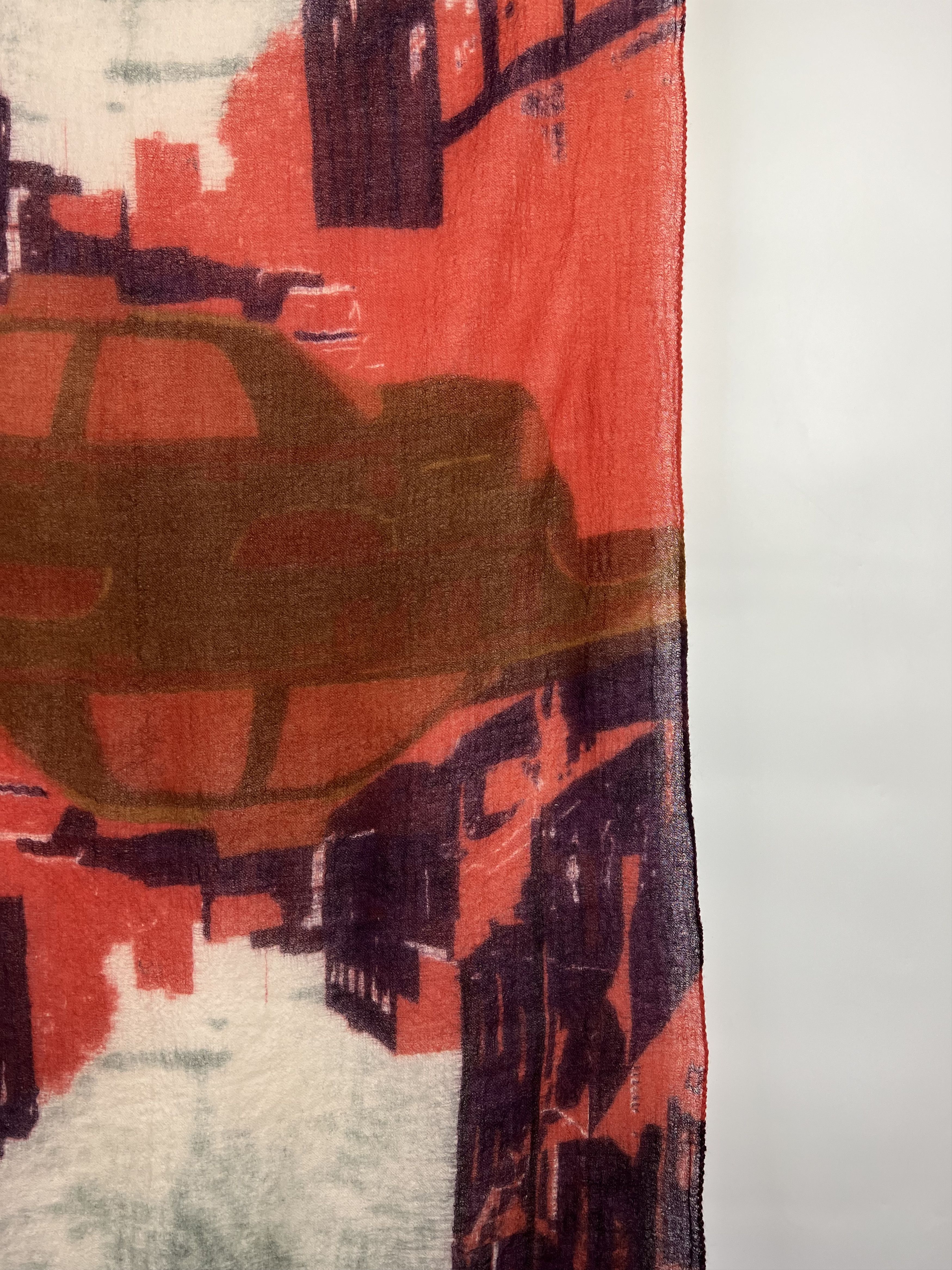 Becksondergaard Beck Sondergaard Multicolor 100% Wool Scarf 190x90 Size ONE SIZE - 7 Thumbnail