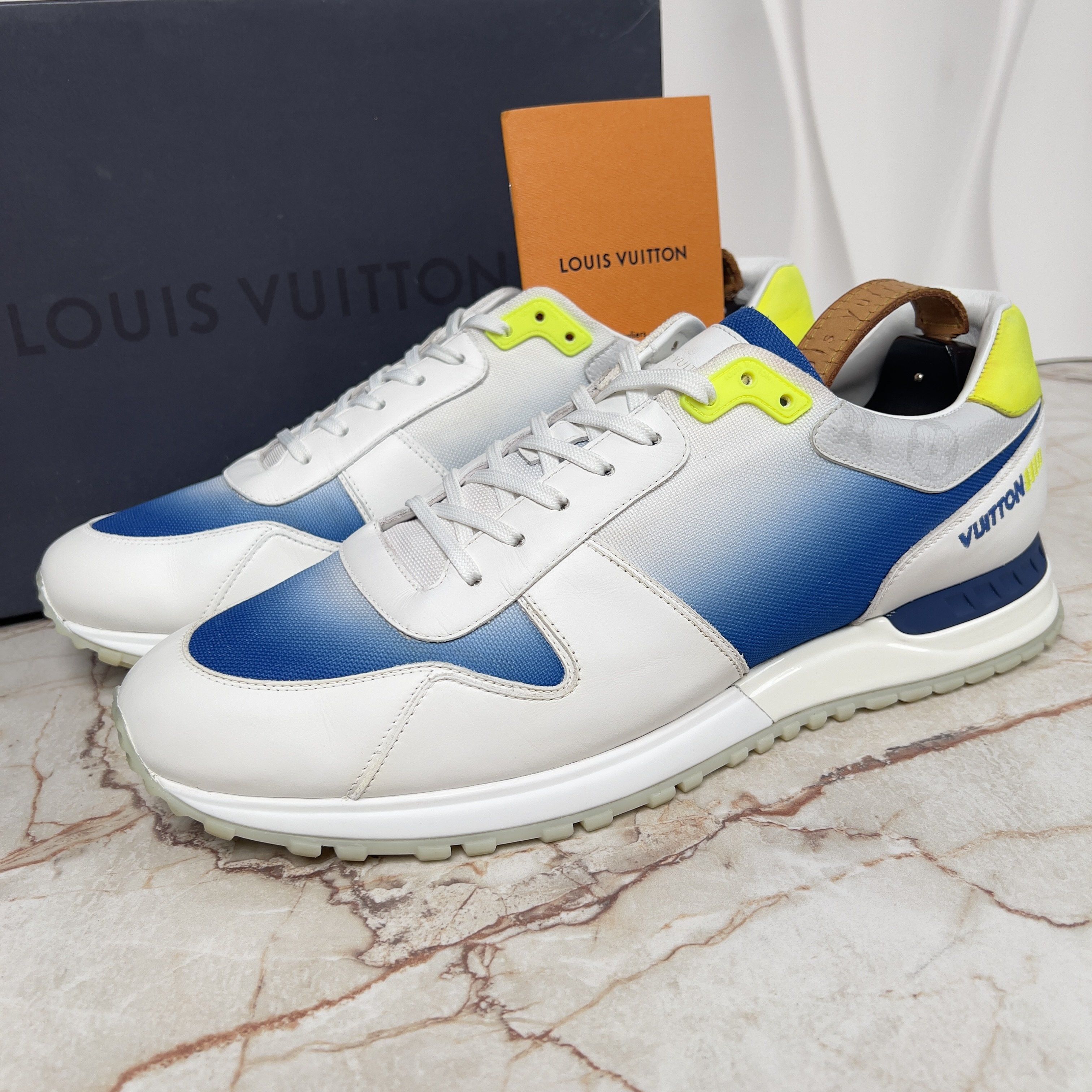Louis Vuitton Run Away Monogram Sneakers Leather Size US 11.5 / EU 44-45 - 1 Thumbnail